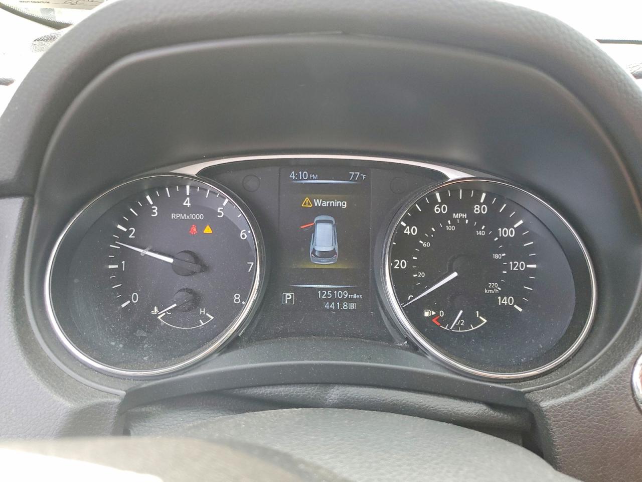 2015 Nissan Rogue Sv Blue vin: 5N1AT2MV3FC872950