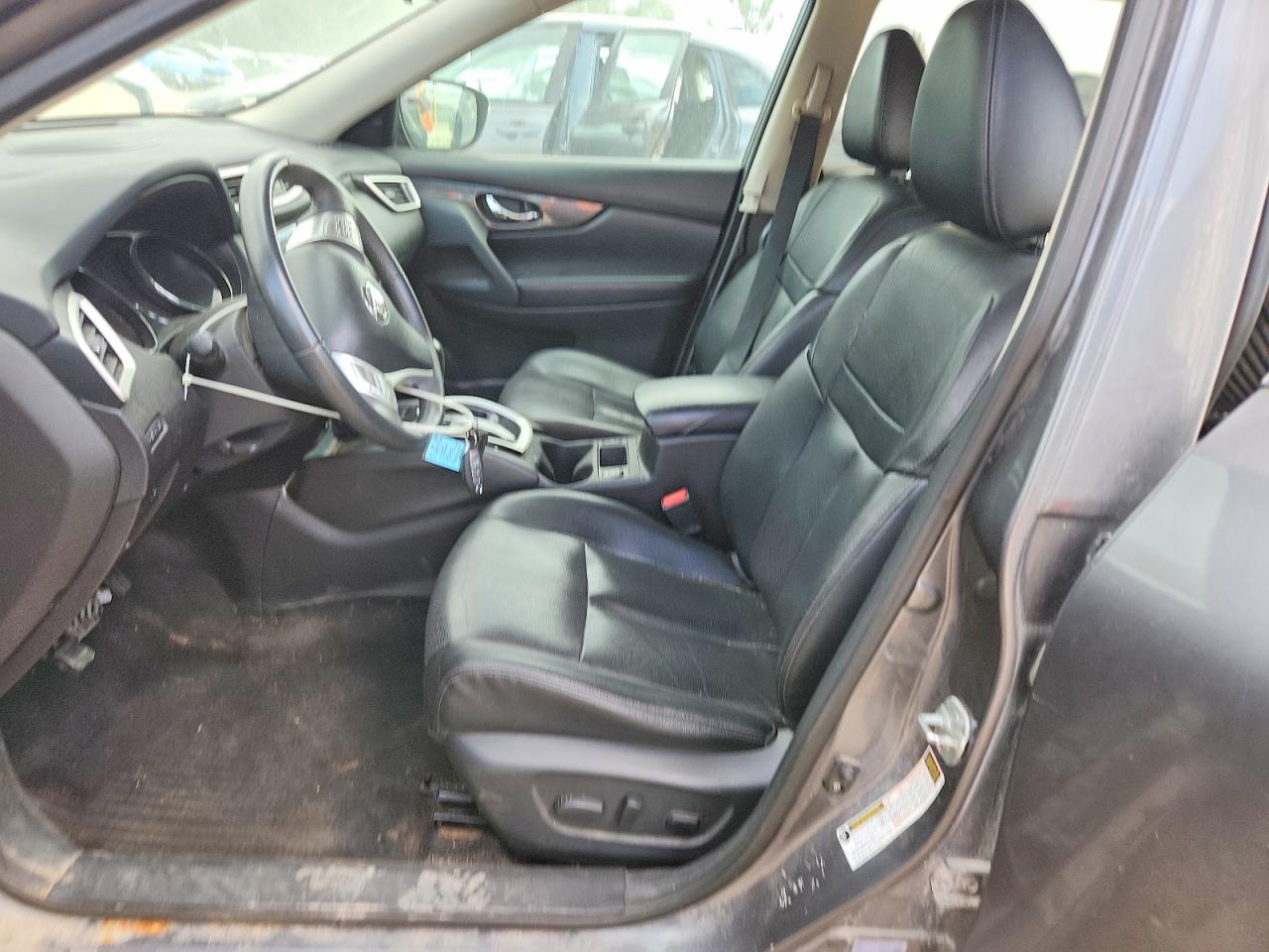 2015 Nissan Rogue S Gray vin: 5N1AT2MV3FC904649