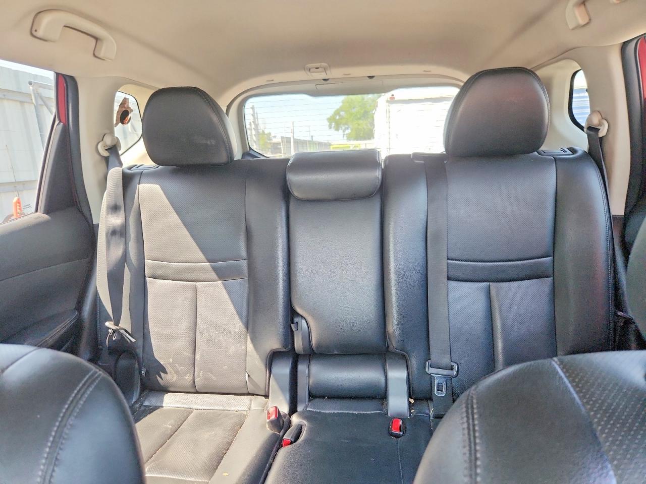 2015 Nissan Rogue Sl Red vin: 5N1AT2MV3FC918521