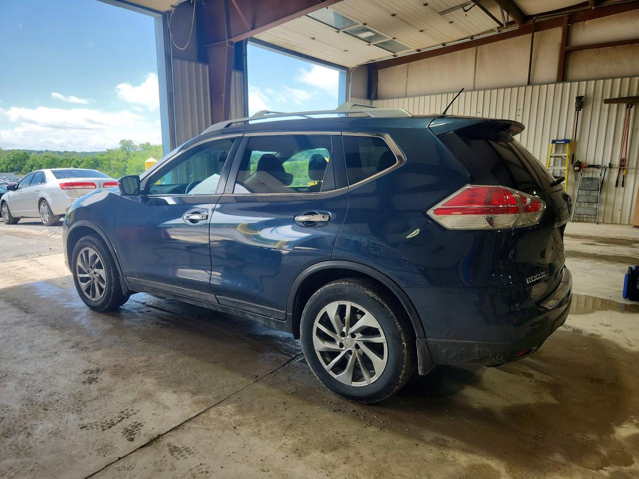2015 Nissan Rogue Sl Черный vin: 5N1AT2MV3FC920656