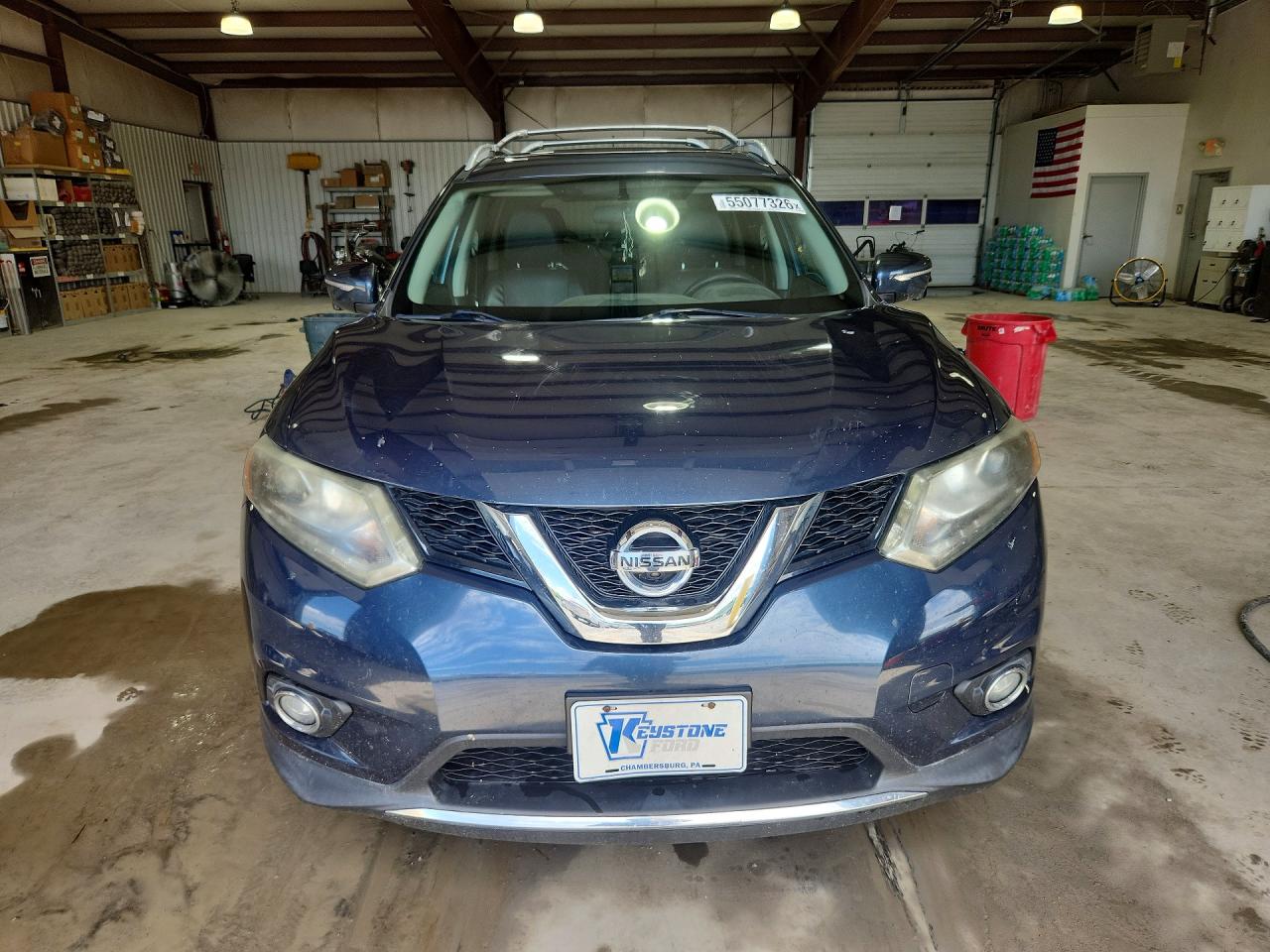 2015 Nissan Rogue Sl Черный vin: 5N1AT2MV3FC920656