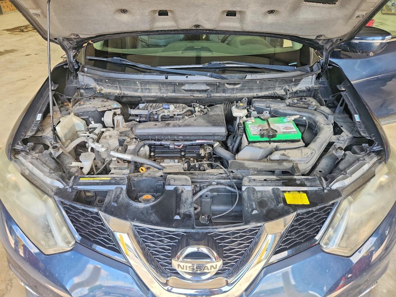 2015 Nissan Rogue Sl Черный vin: 5N1AT2MV3FC920656