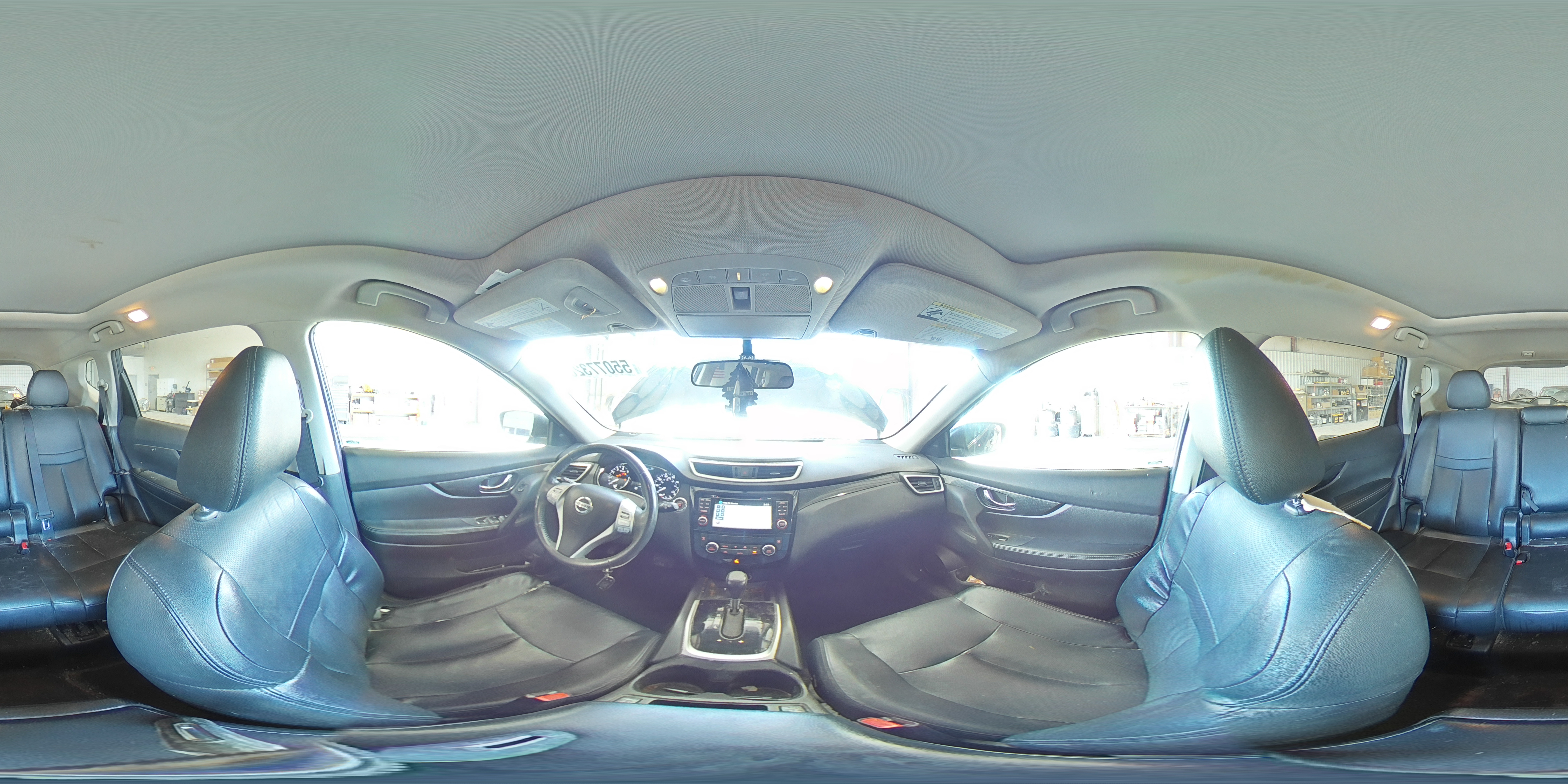 2015 Nissan Rogue Sl Черный vin: 5N1AT2MV3FC920656