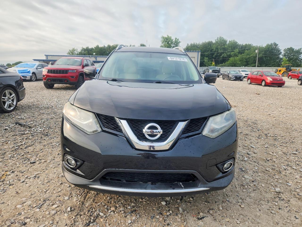 2016 Nissan Rogue Sl Black vin: 5N1AT2MV3GC784126