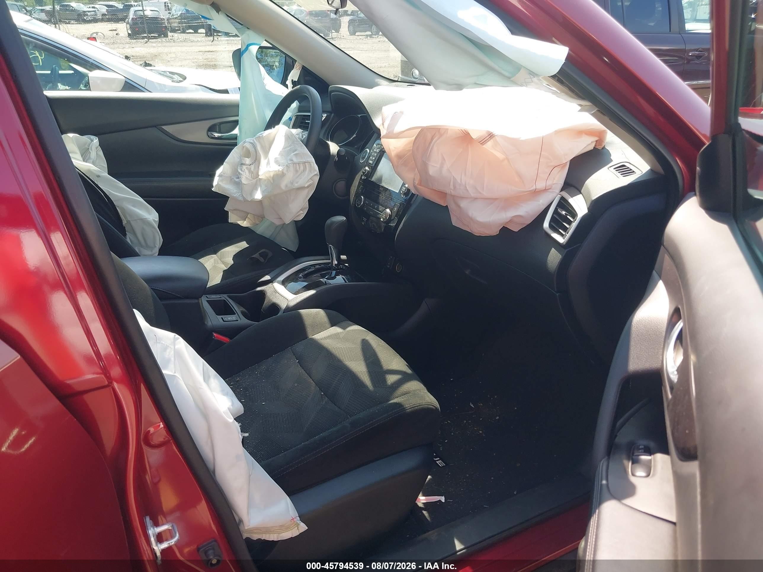 2016 Nissan Rogue Sv Red vin: 5N1AT2MV3GC867121