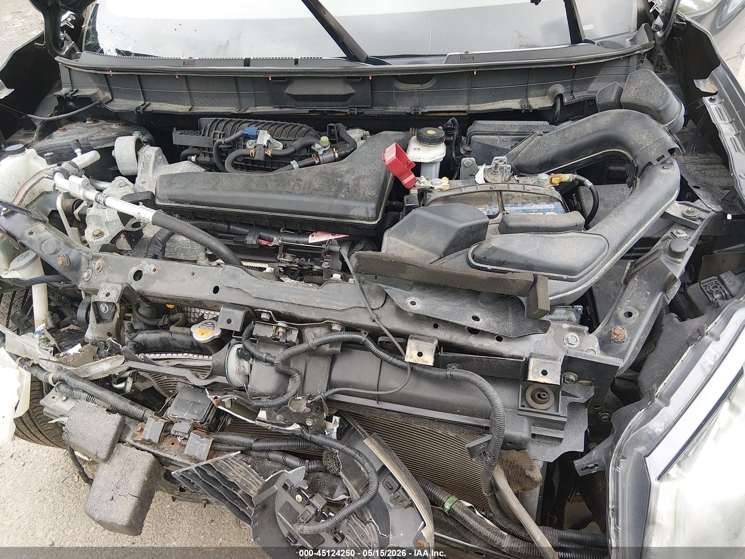 2016 Nissan Rogue Sl Серый vin: 5N1AT2MV3GC870231