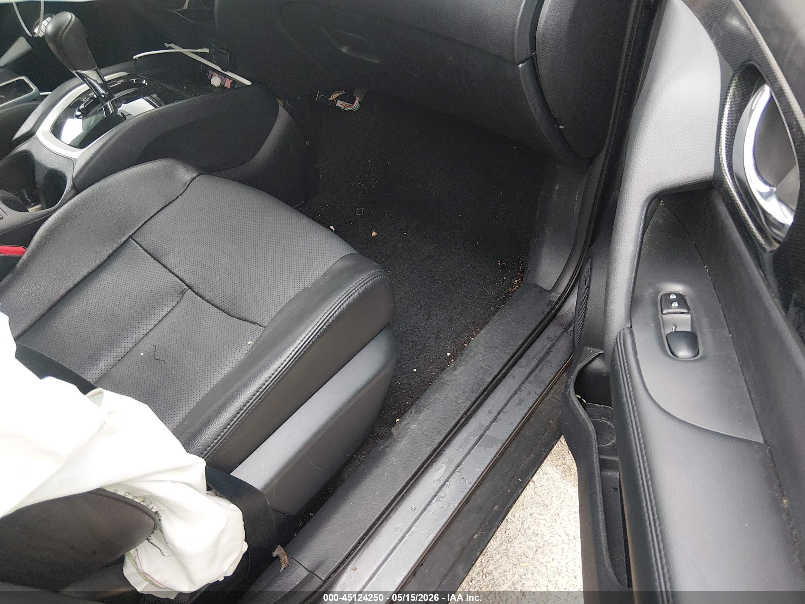 2016 Nissan Rogue Sl Серый vin: 5N1AT2MV3GC870231