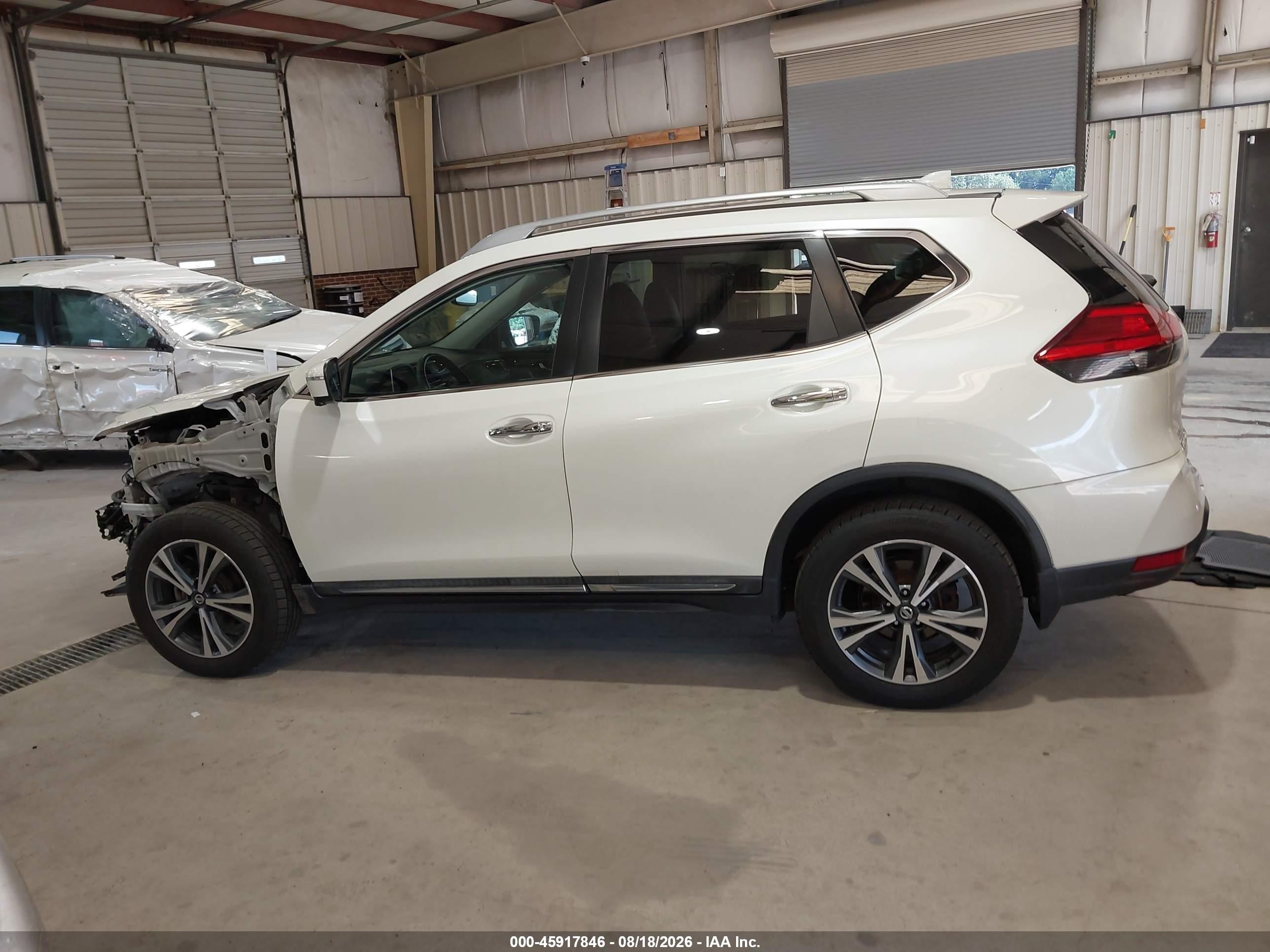 2017 Nissan Rogue Sl White vin: 5N1AT2MV3HC780353