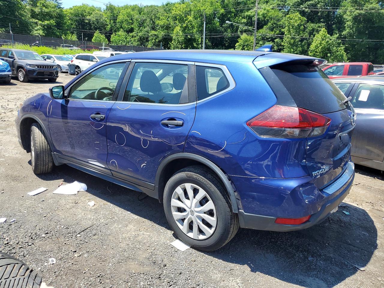 2018 Nissan Rogue S Blue vin: 5N1AT2MV3JC792329