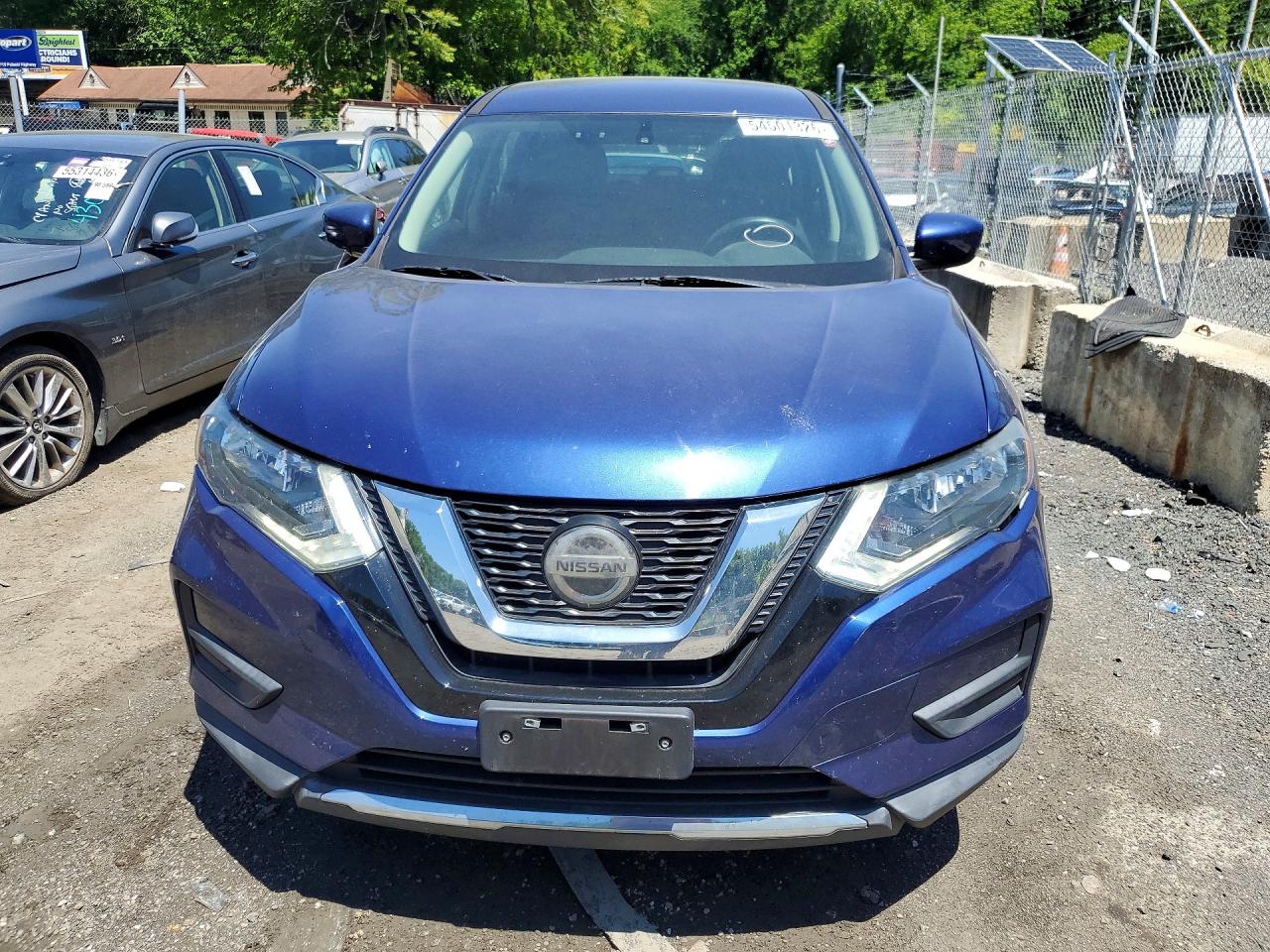 2018 Nissan Rogue S Blue vin: 5N1AT2MV3JC792329