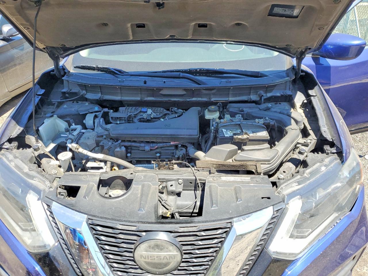 2018 Nissan Rogue S Blue vin: 5N1AT2MV3JC792329