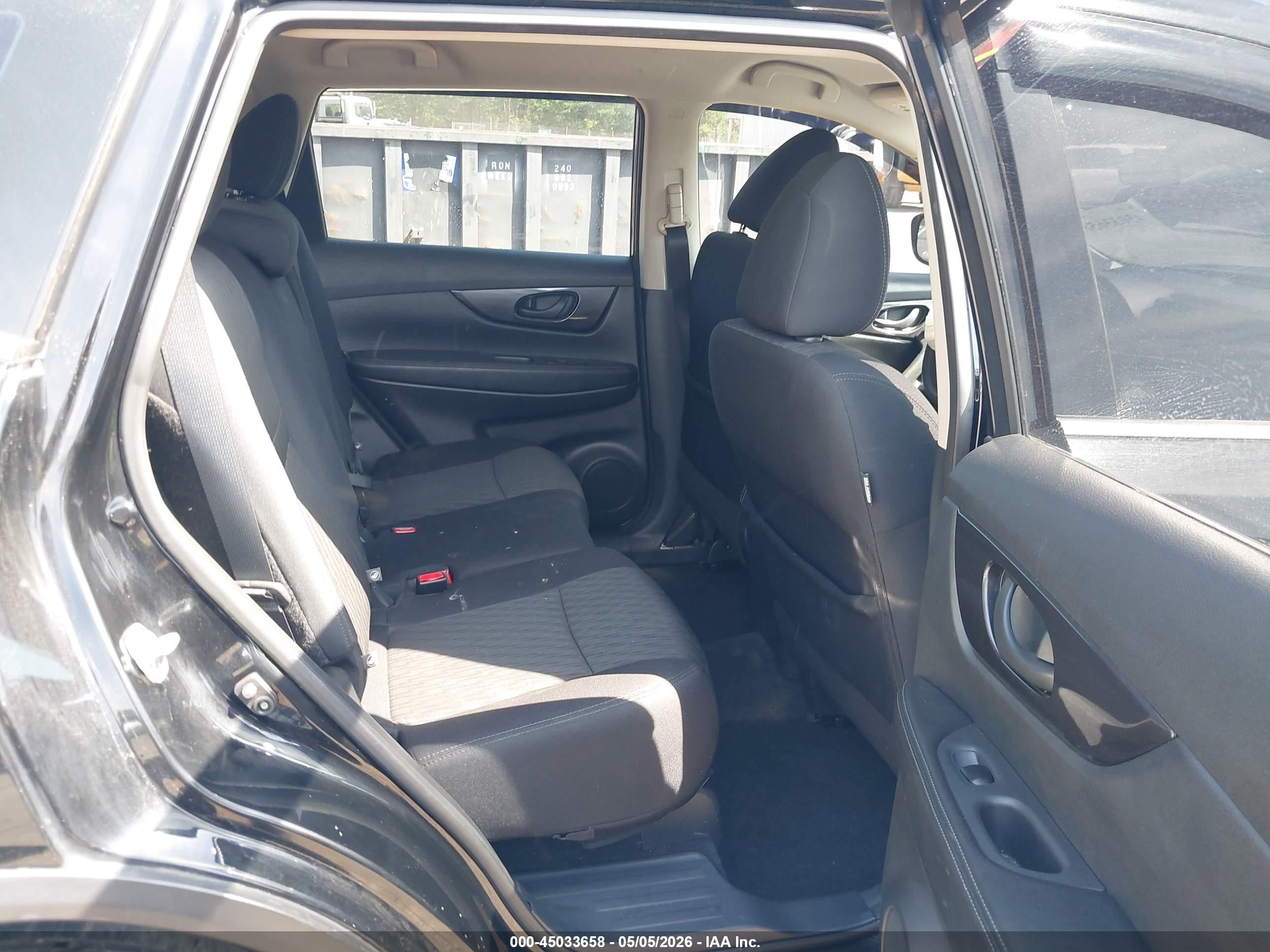 2019 Nissan Rogue S Черный vin: 5N1AT2MV3KC803587