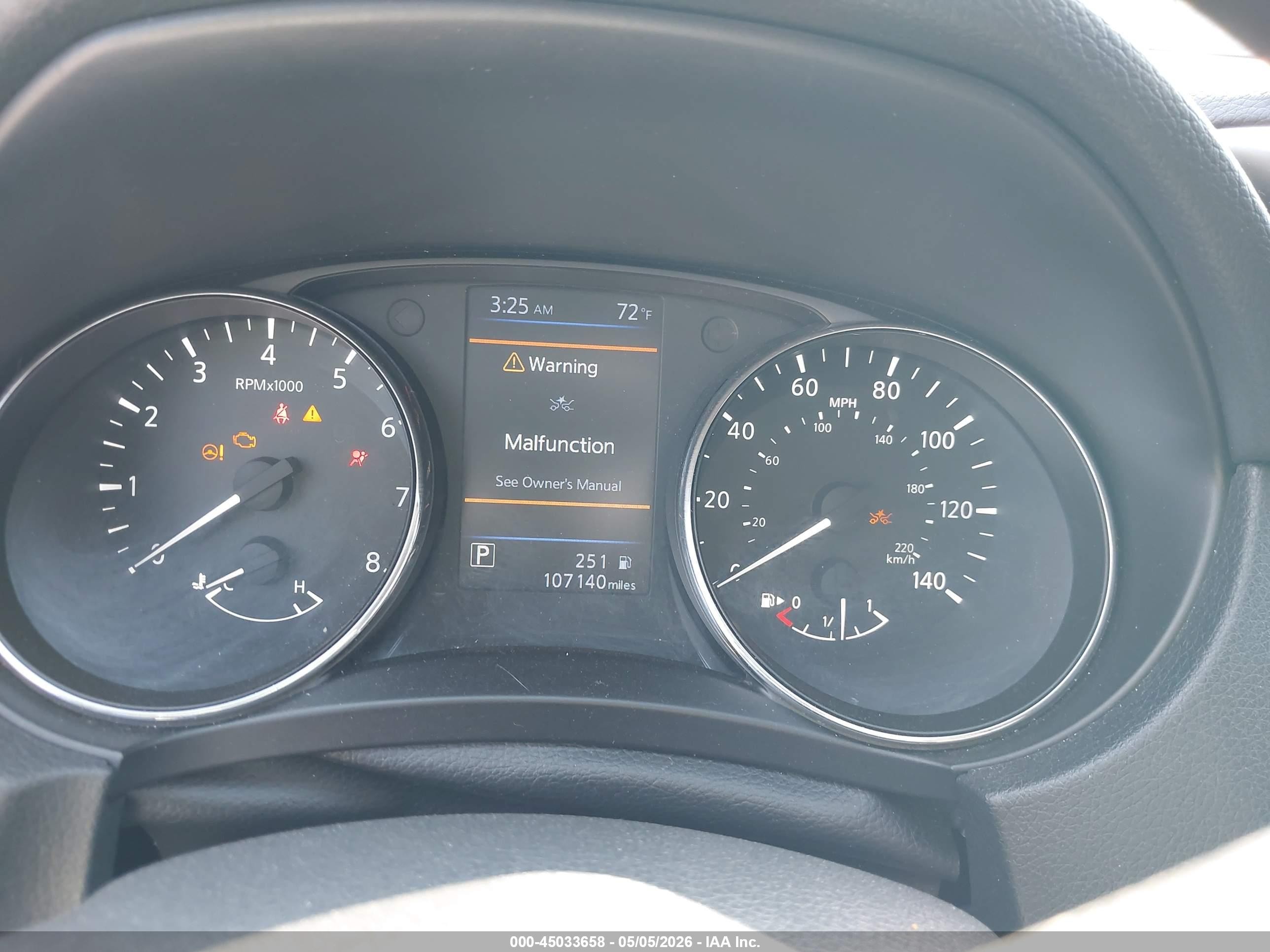 2019 Nissan Rogue S Черный vin: 5N1AT2MV3KC803587