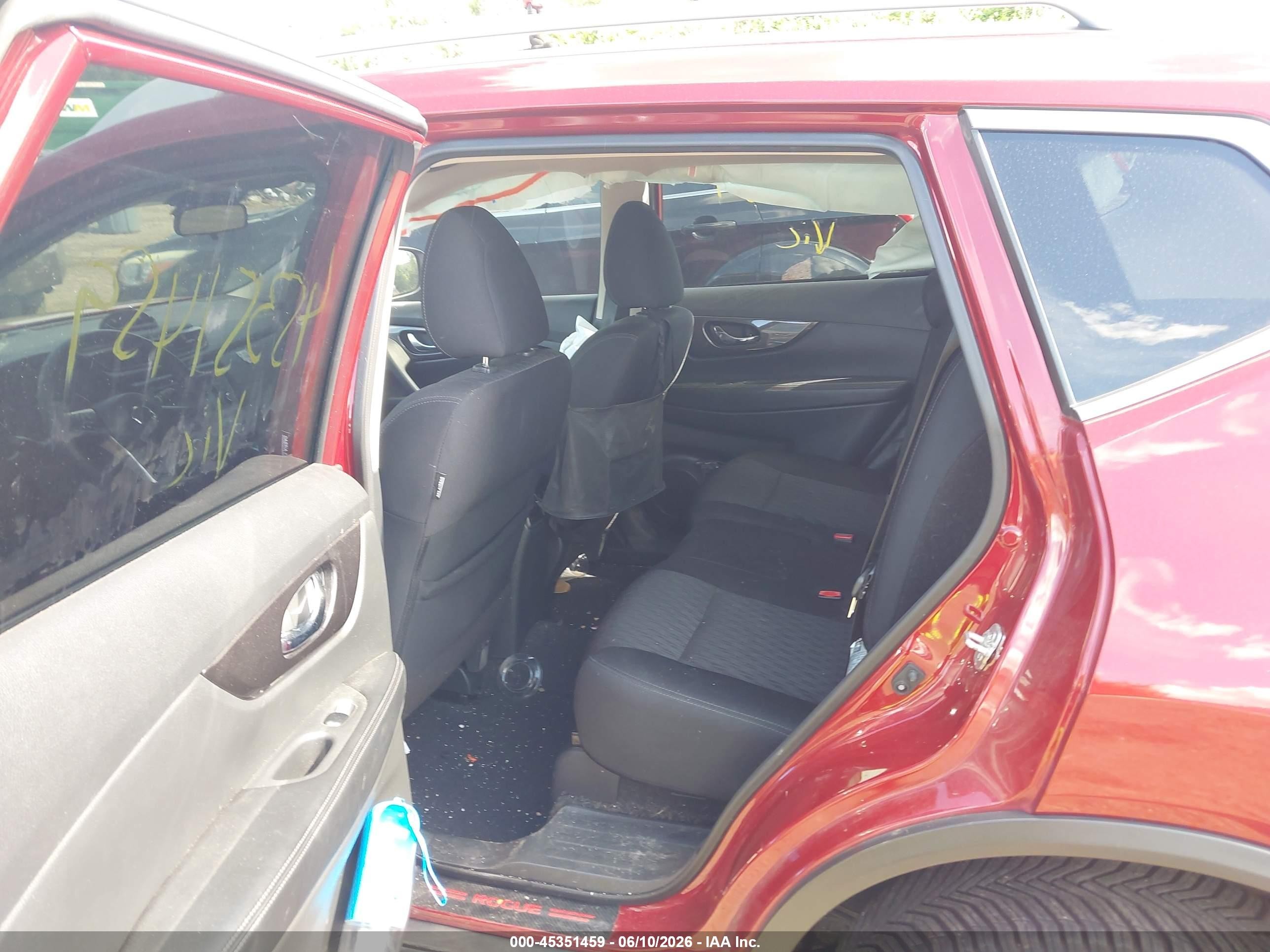 2019 Nissan Rogue Sv Red vin: 5N1AT2MV3KC808255