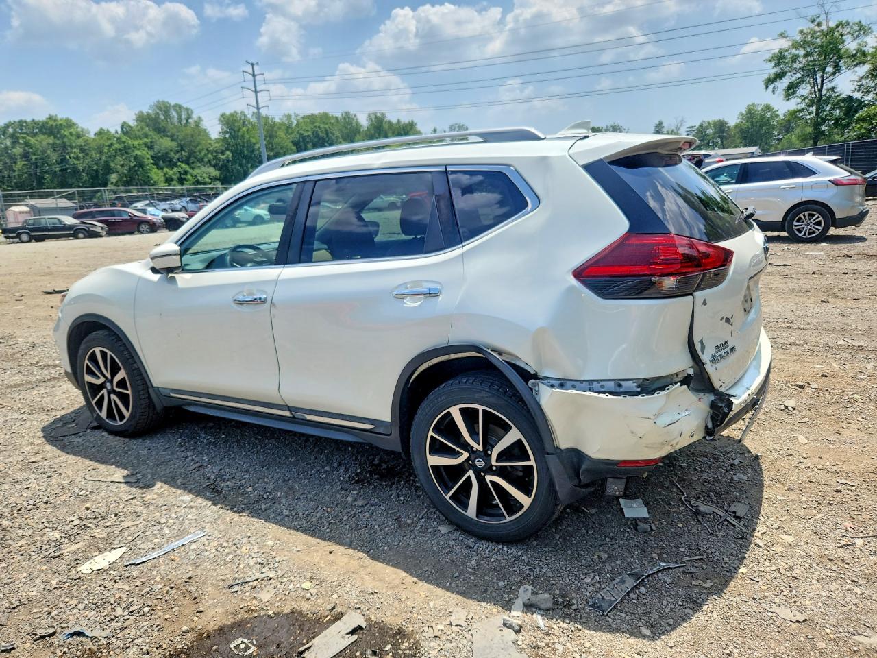 2020 Nissan Rogue Sl White vin: 5N1AT2MV3LC754523