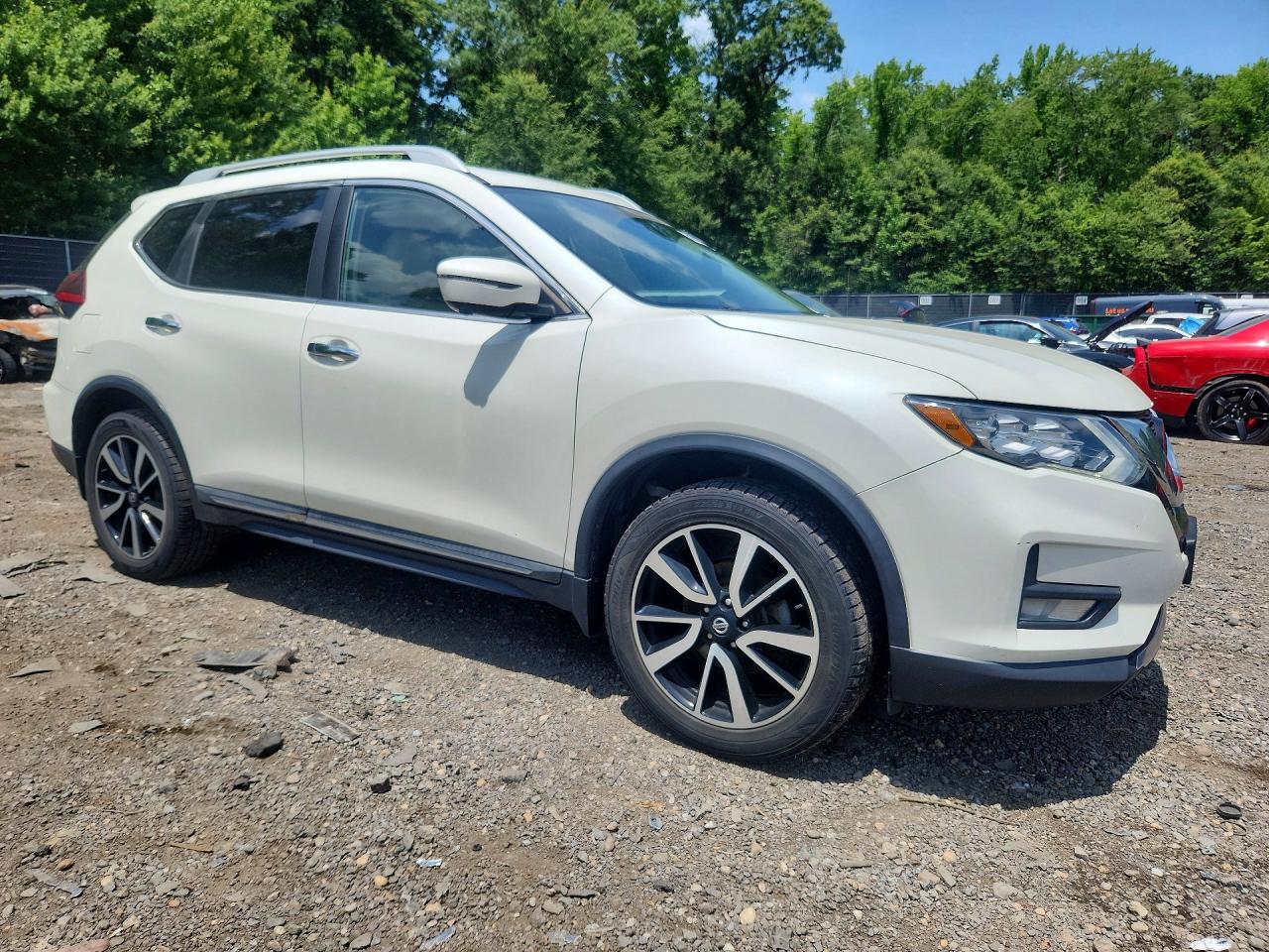 2020 Nissan Rogue Sl White vin: 5N1AT2MV3LC754523