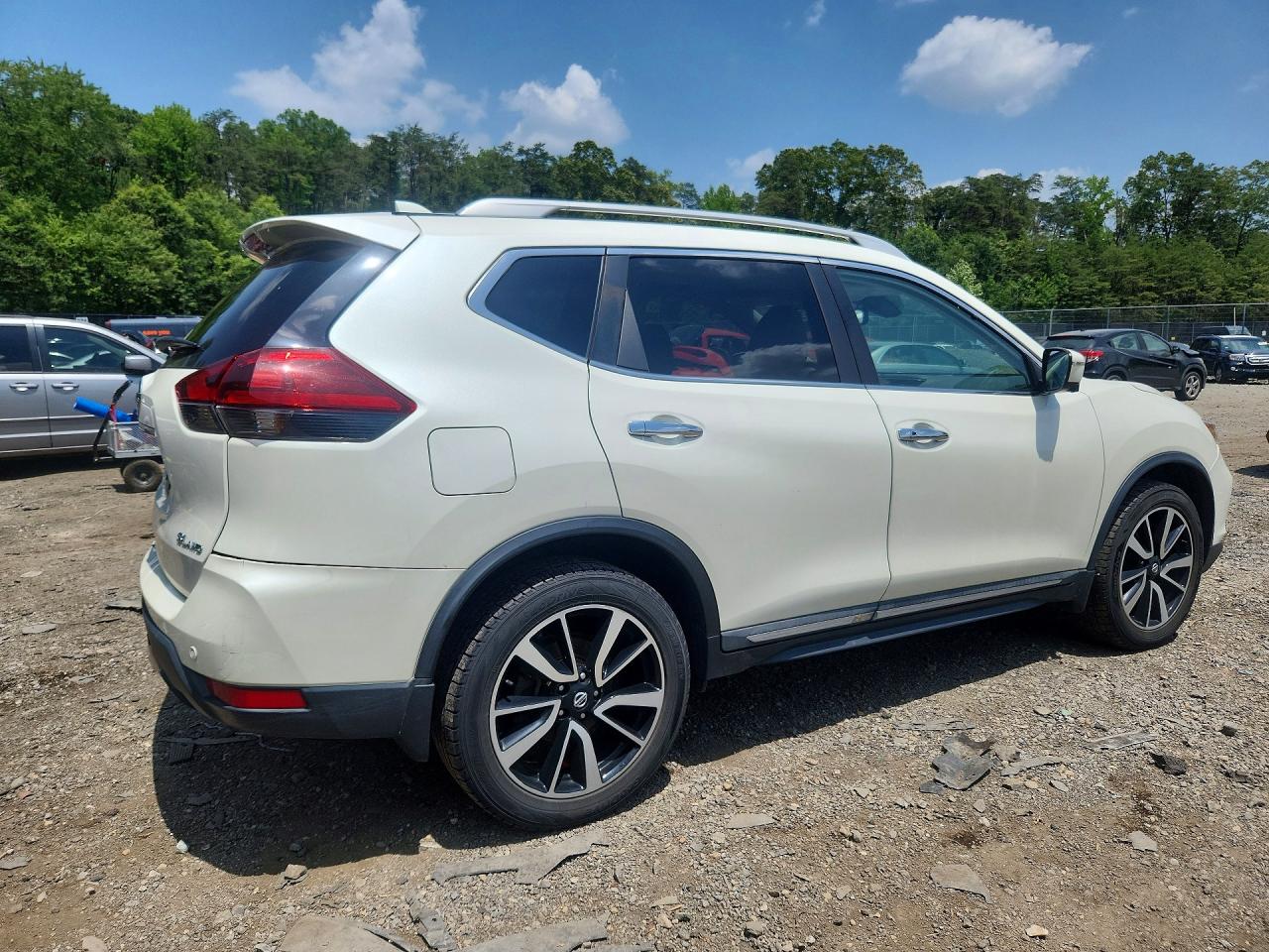 2020 Nissan Rogue Sl White vin: 5N1AT2MV3LC754523