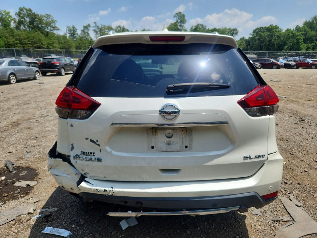 2020 Nissan Rogue Sl White vin: 5N1AT2MV3LC754523
