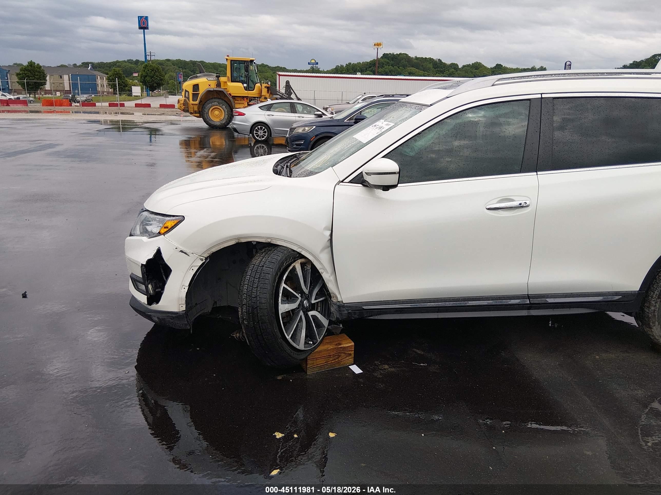 2020 Nissan Rogue Sl Intelligent Awd Белый vin: 5N1AT2MV3LC793452