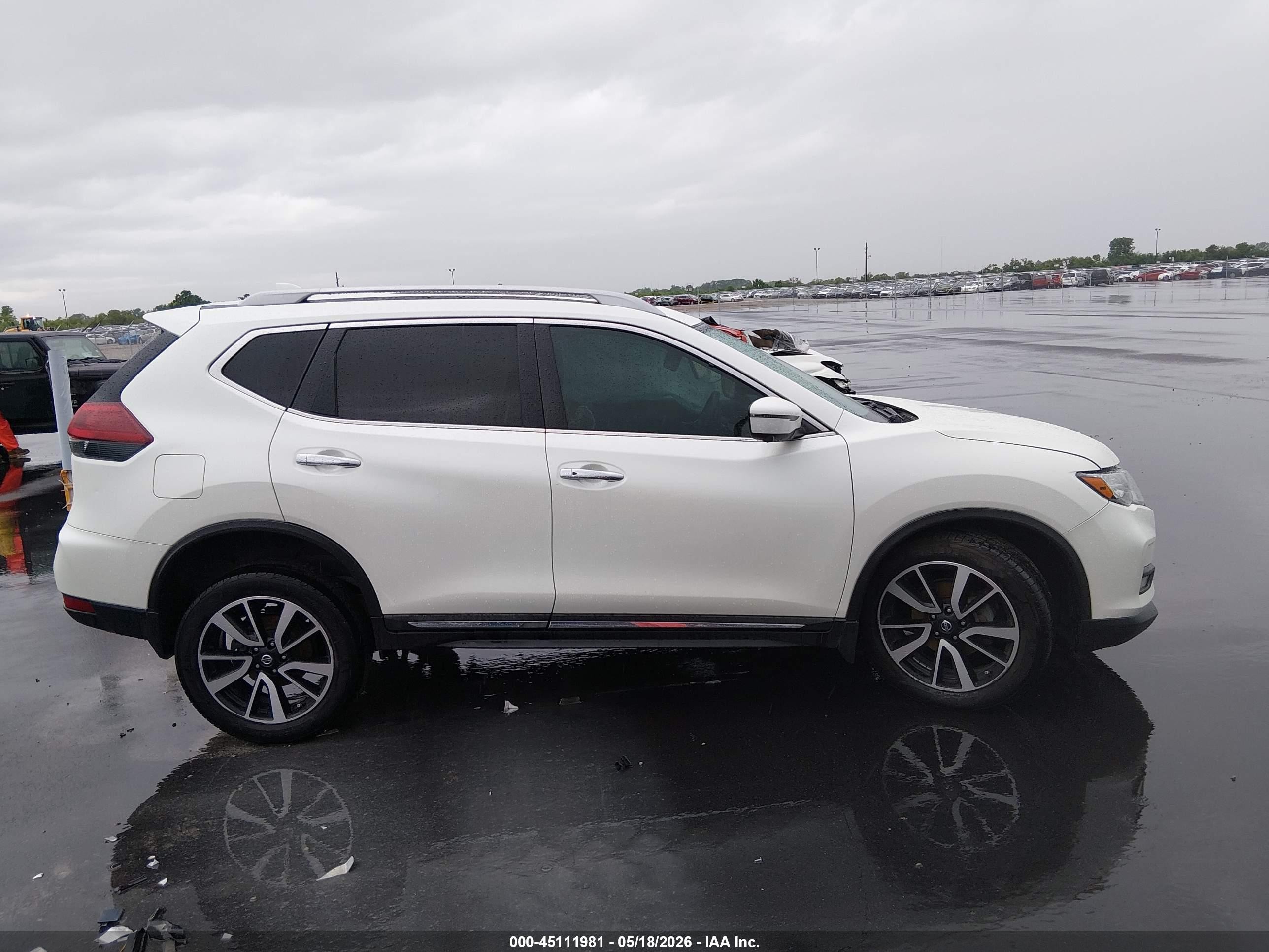 2020 Nissan Rogue Sl Intelligent Awd Белый vin: 5N1AT2MV3LC793452