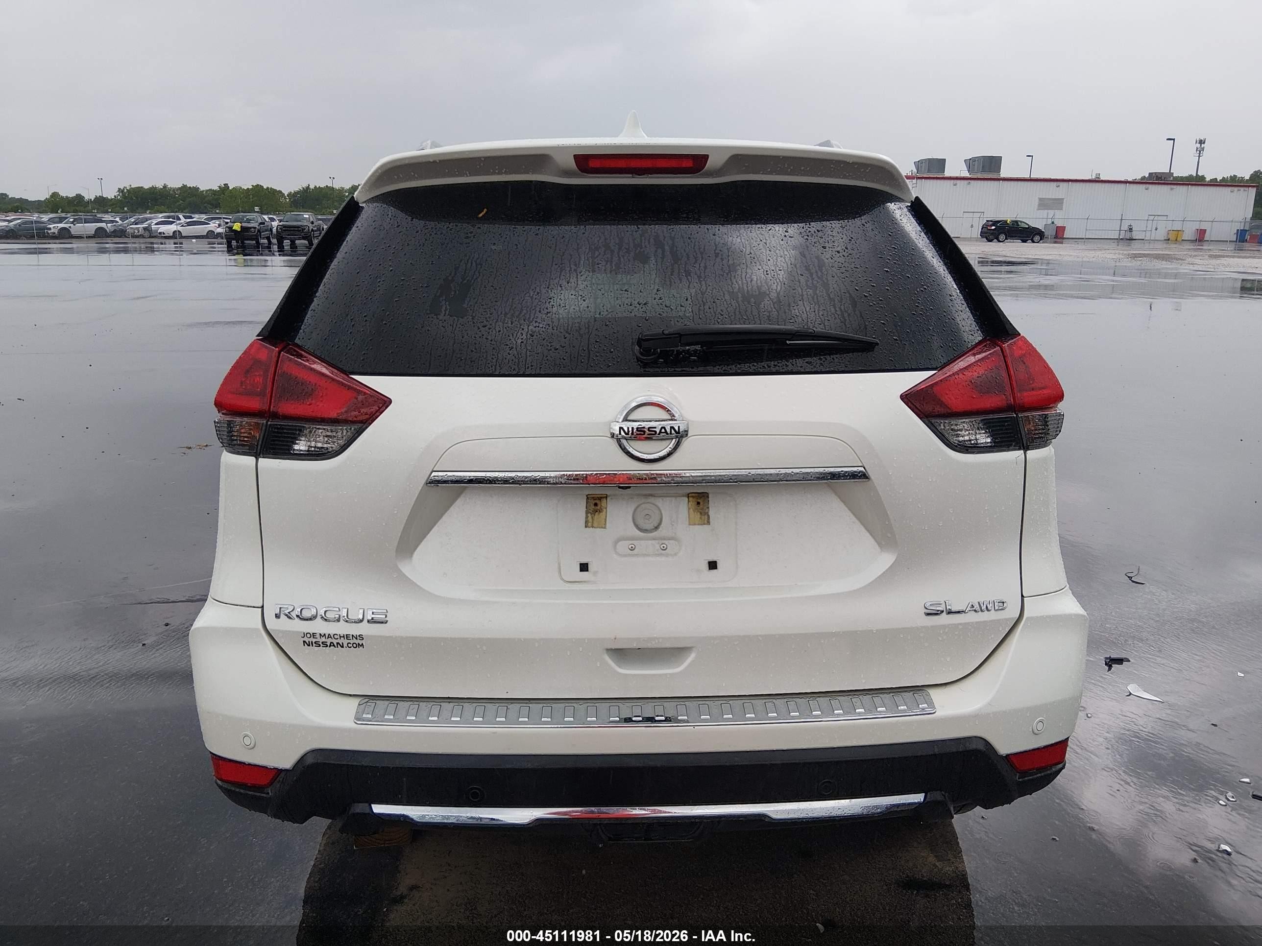 2020 Nissan Rogue Sl Intelligent Awd Белый vin: 5N1AT2MV3LC793452