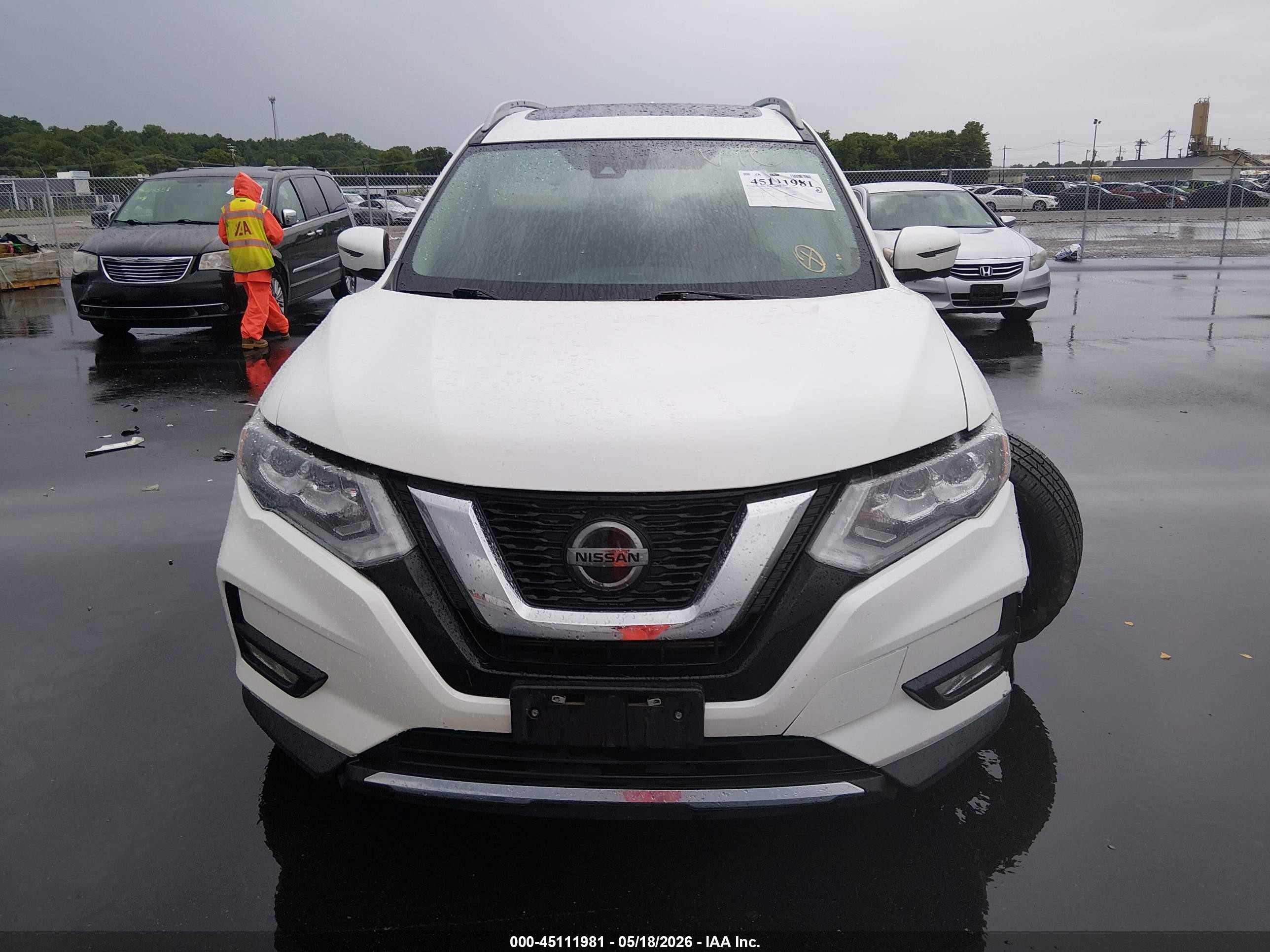 2020 Nissan Rogue Sl Intelligent Awd Белый vin: 5N1AT2MV3LC793452