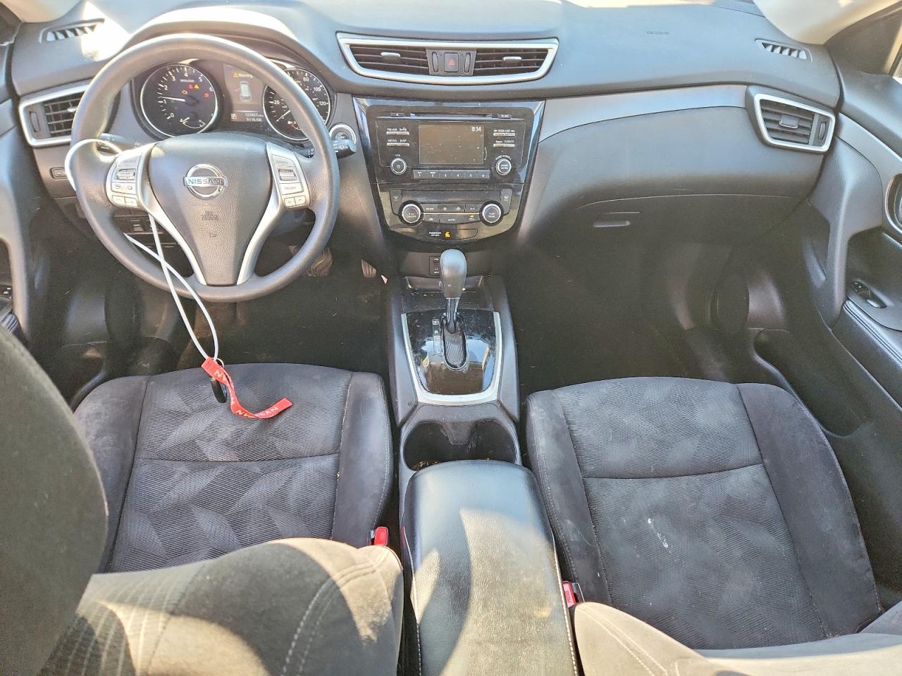 2014 Nissan Rogue Sv Silver vin: 5N1AT2MV4EC764870