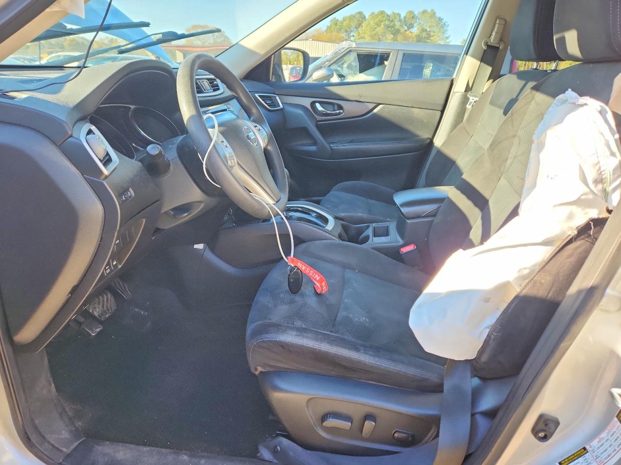 2014 Nissan Rogue Sv Silver vin: 5N1AT2MV4EC764870