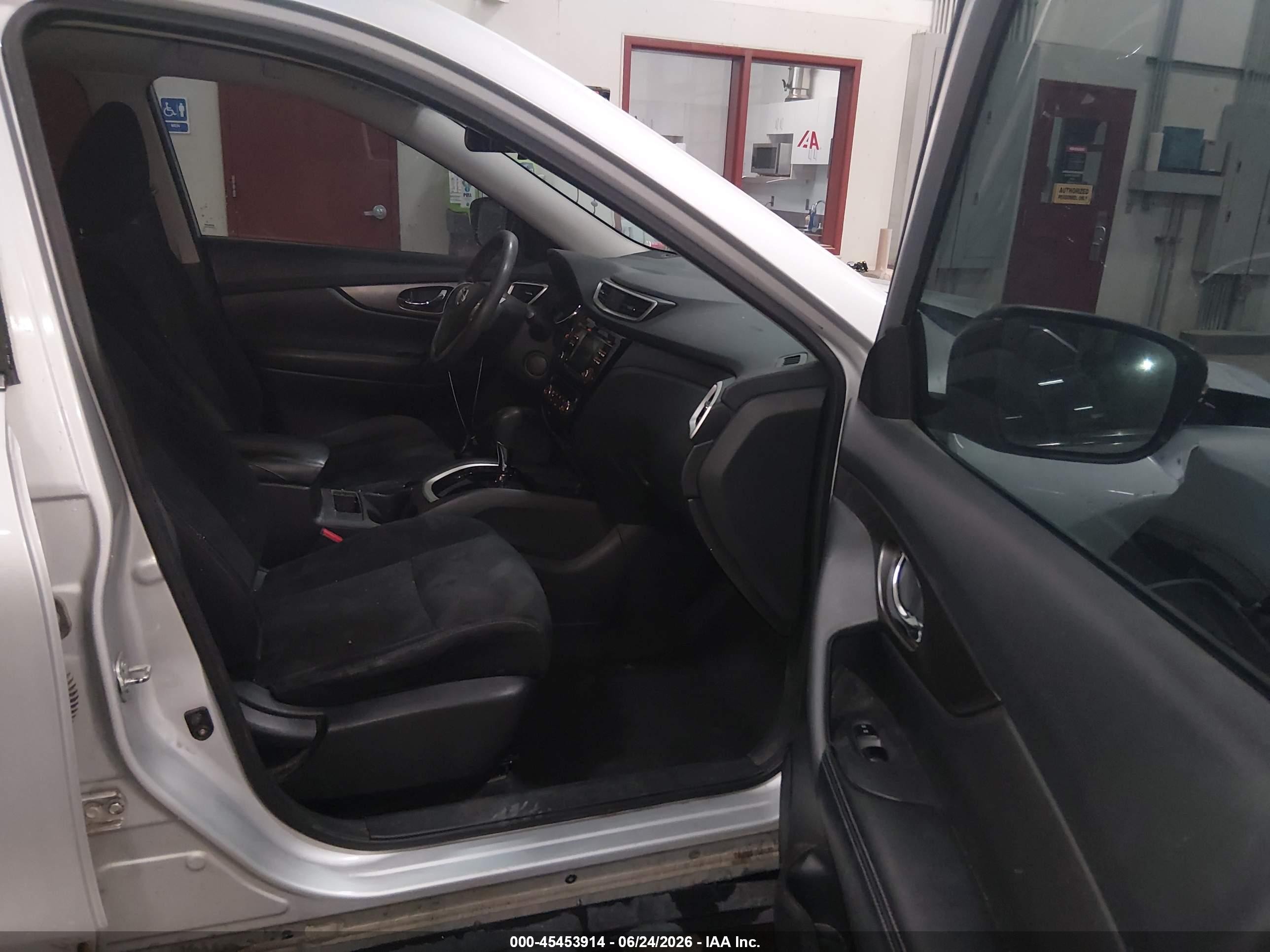 2014 Nissan Rogue S/sl/sv Silver vin: 5N1AT2MV4EC769289