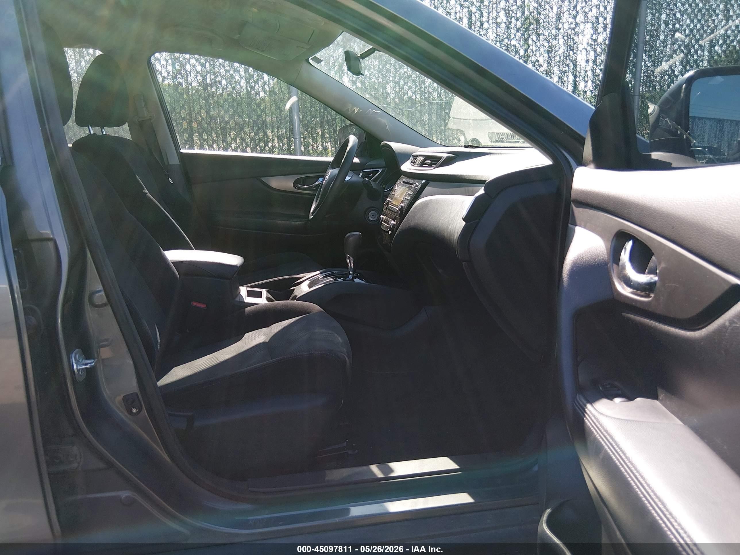 2014 Nissan Rogue S Gray vin: 5N1AT2MV4EC787212