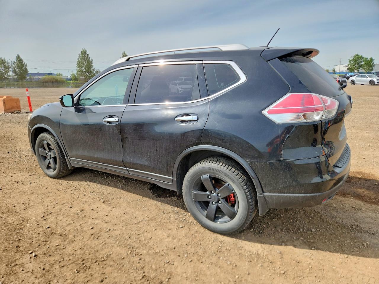 2014 Nissan Rogue S Black vin: 5N1AT2MV4EC799800
