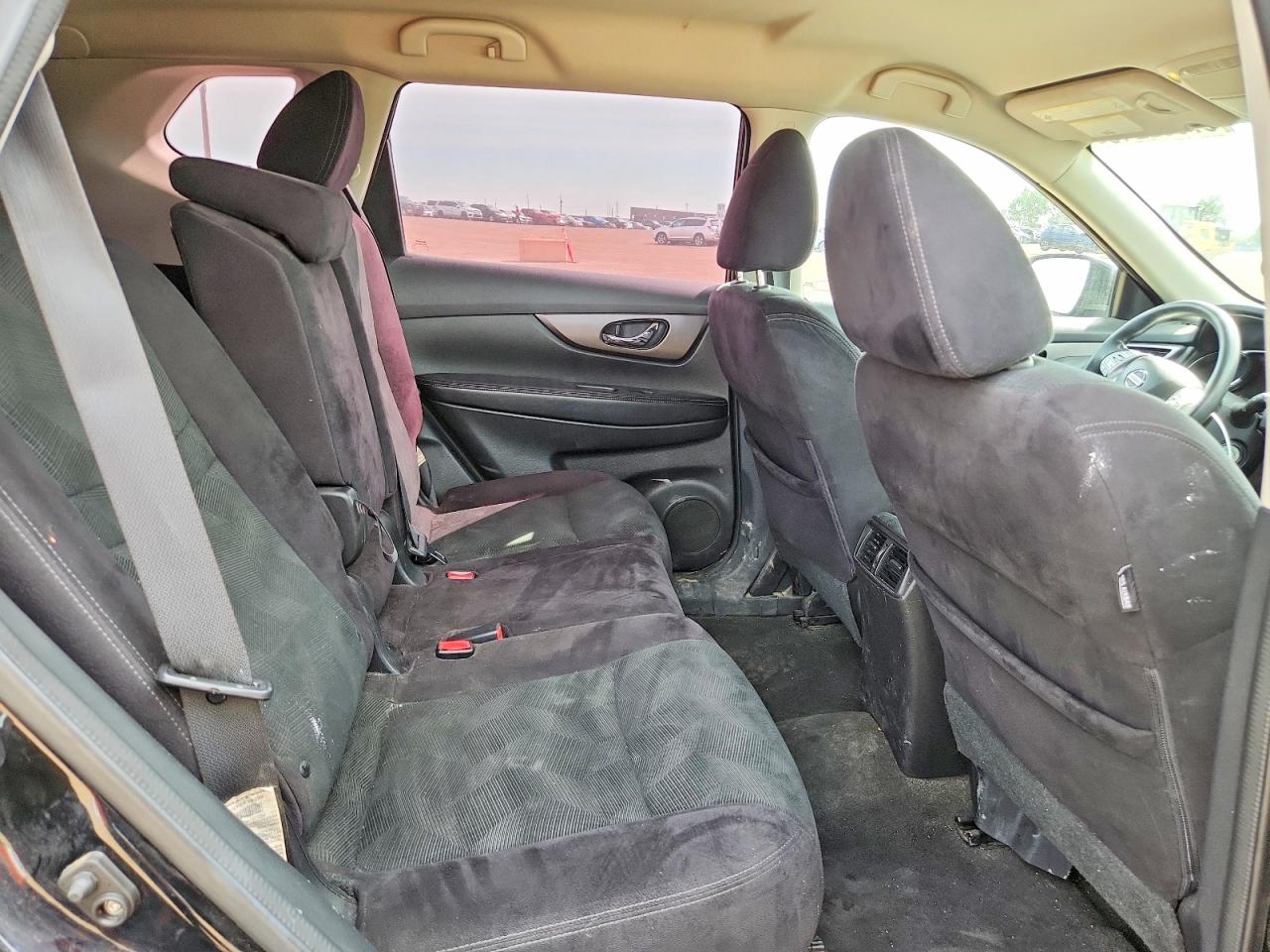 2014 Nissan Rogue S Black vin: 5N1AT2MV4EC799800