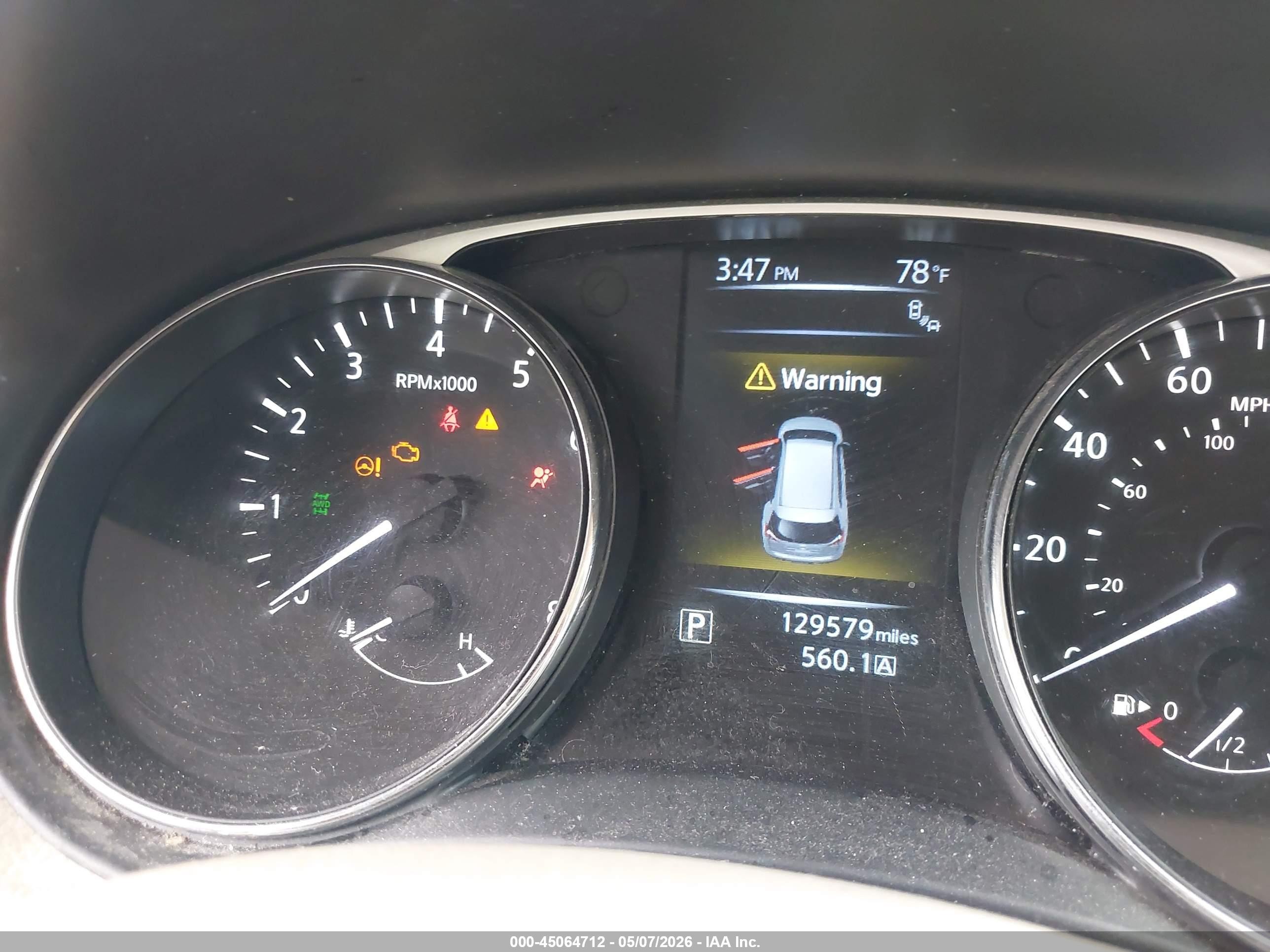 2014 Nissan Rogue Sv White vin: 5N1AT2MV4EC821455