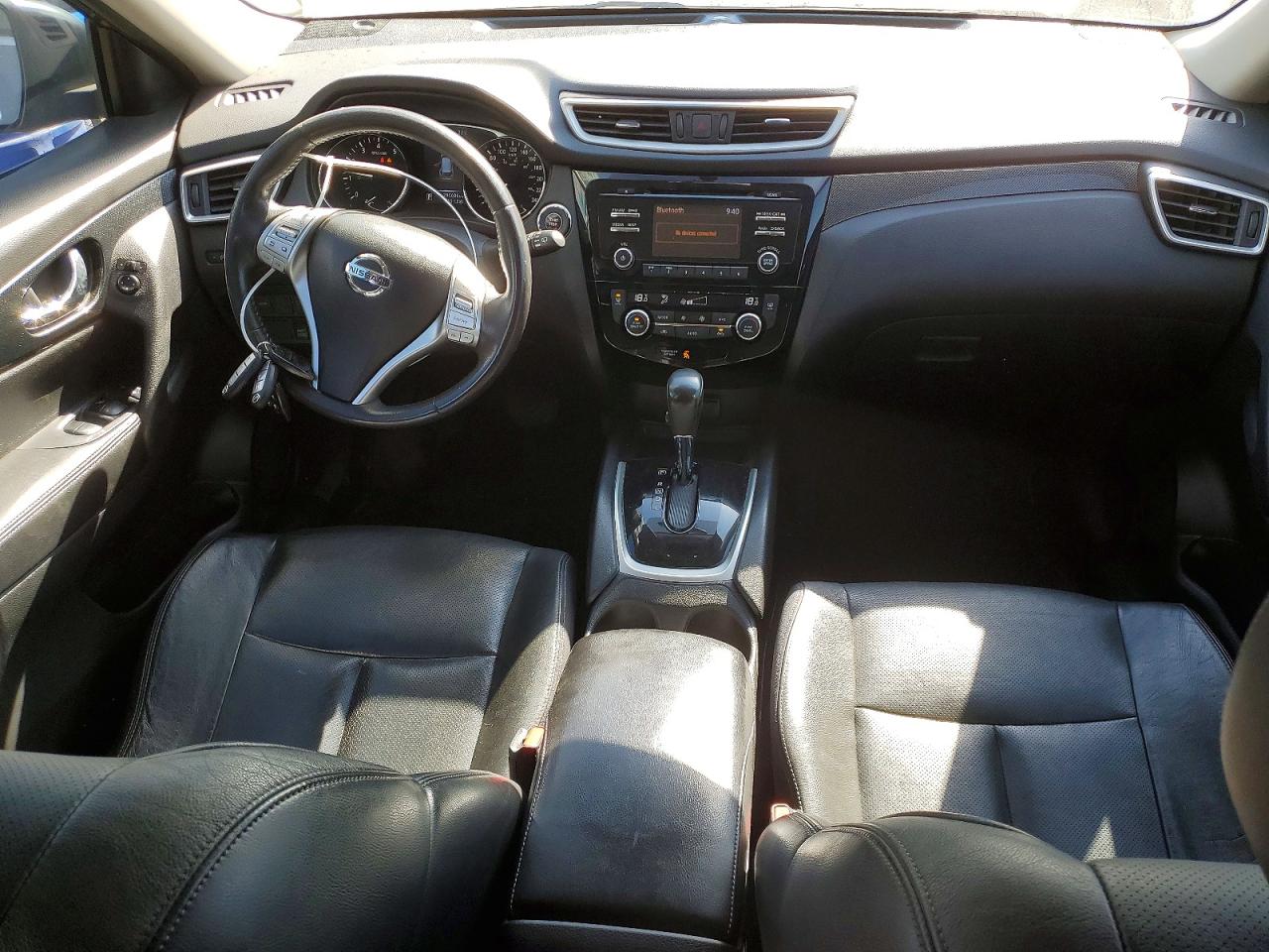 2014 Nissan Rogue S Teal vin: 5N1AT2MV4EC834125