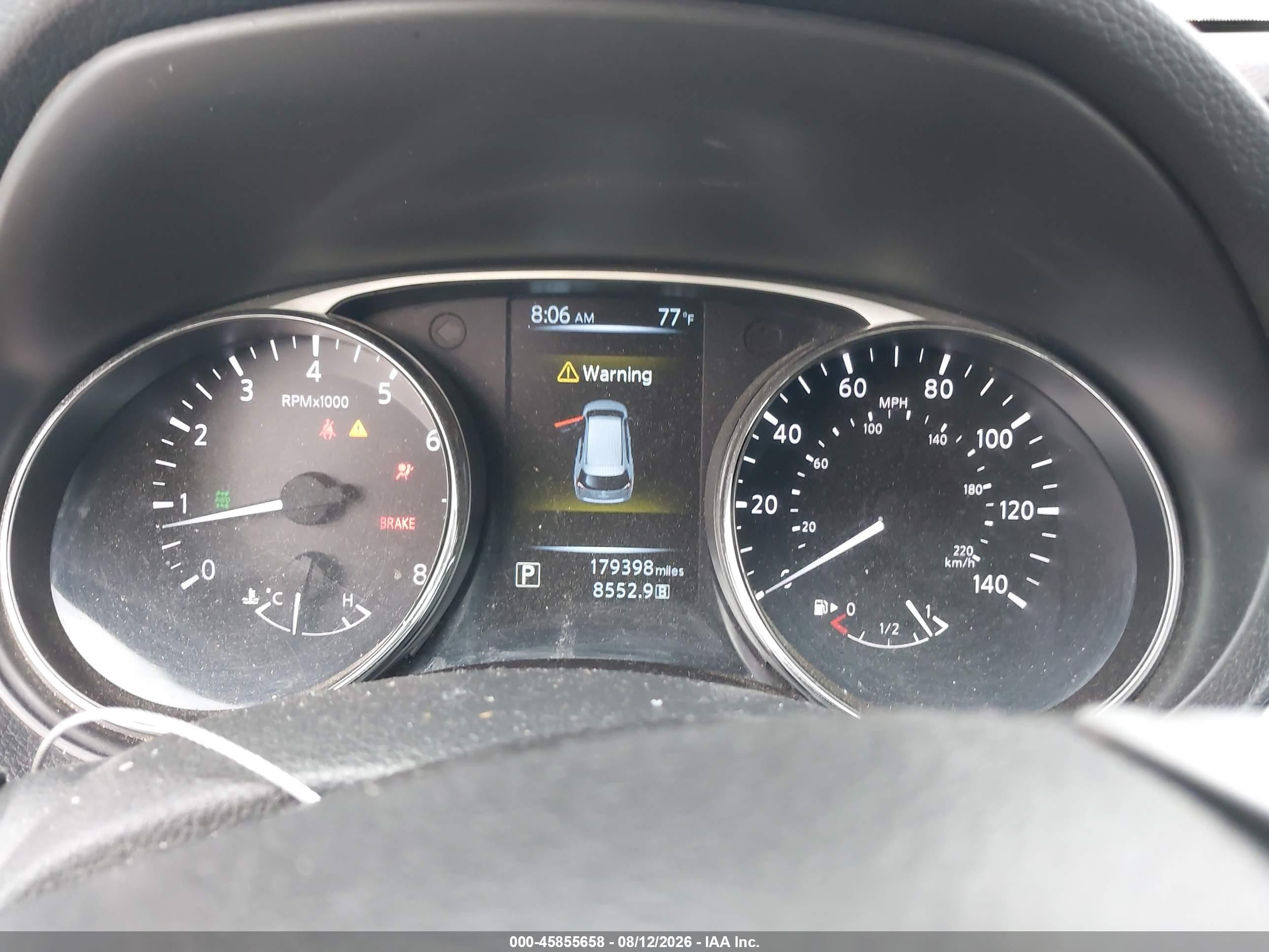 2014 Nissan Rogue Sl Gray vin: 5N1AT2MV4EC856349