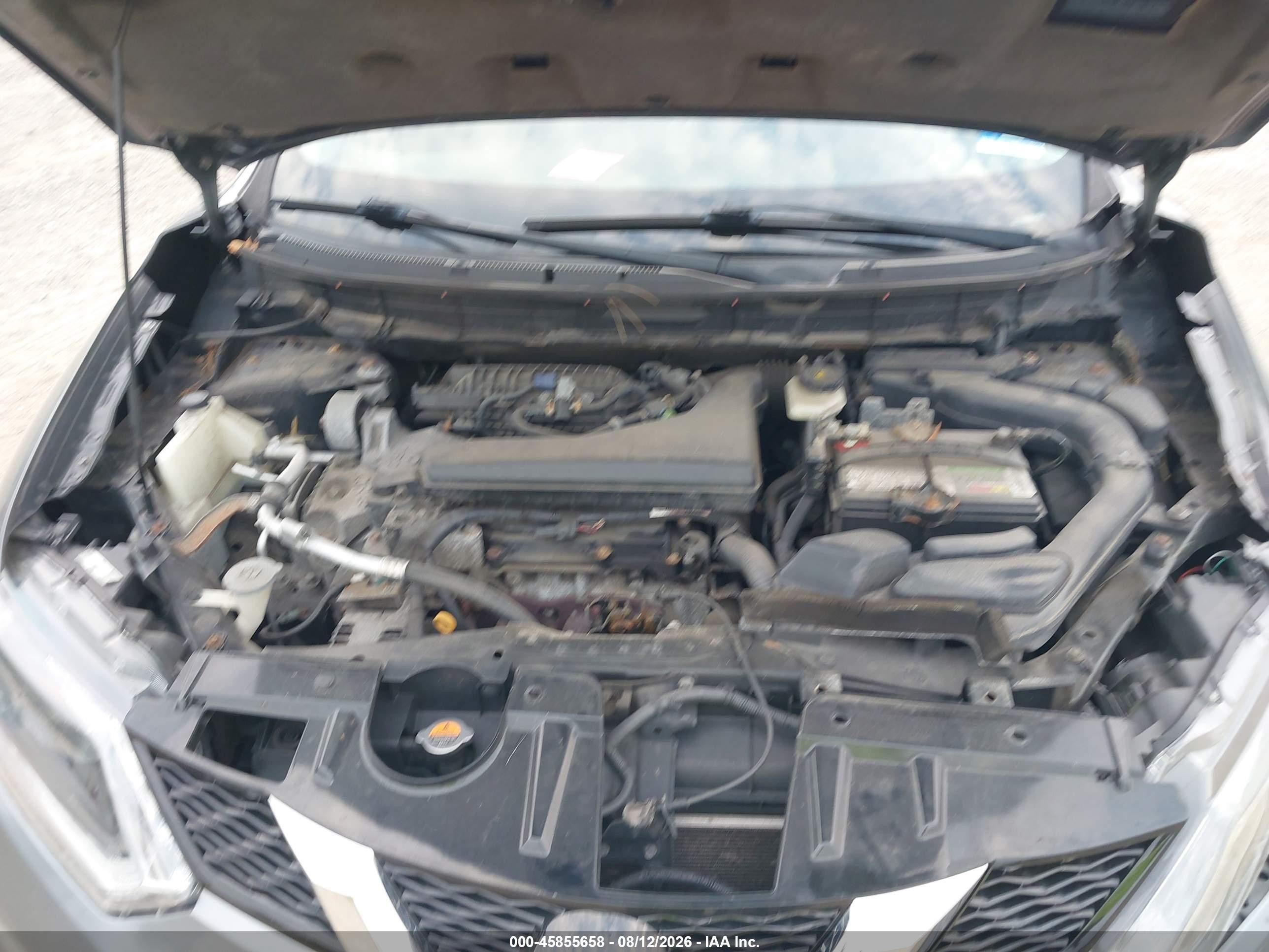 2014 Nissan Rogue Sl Gray vin: 5N1AT2MV4EC856349