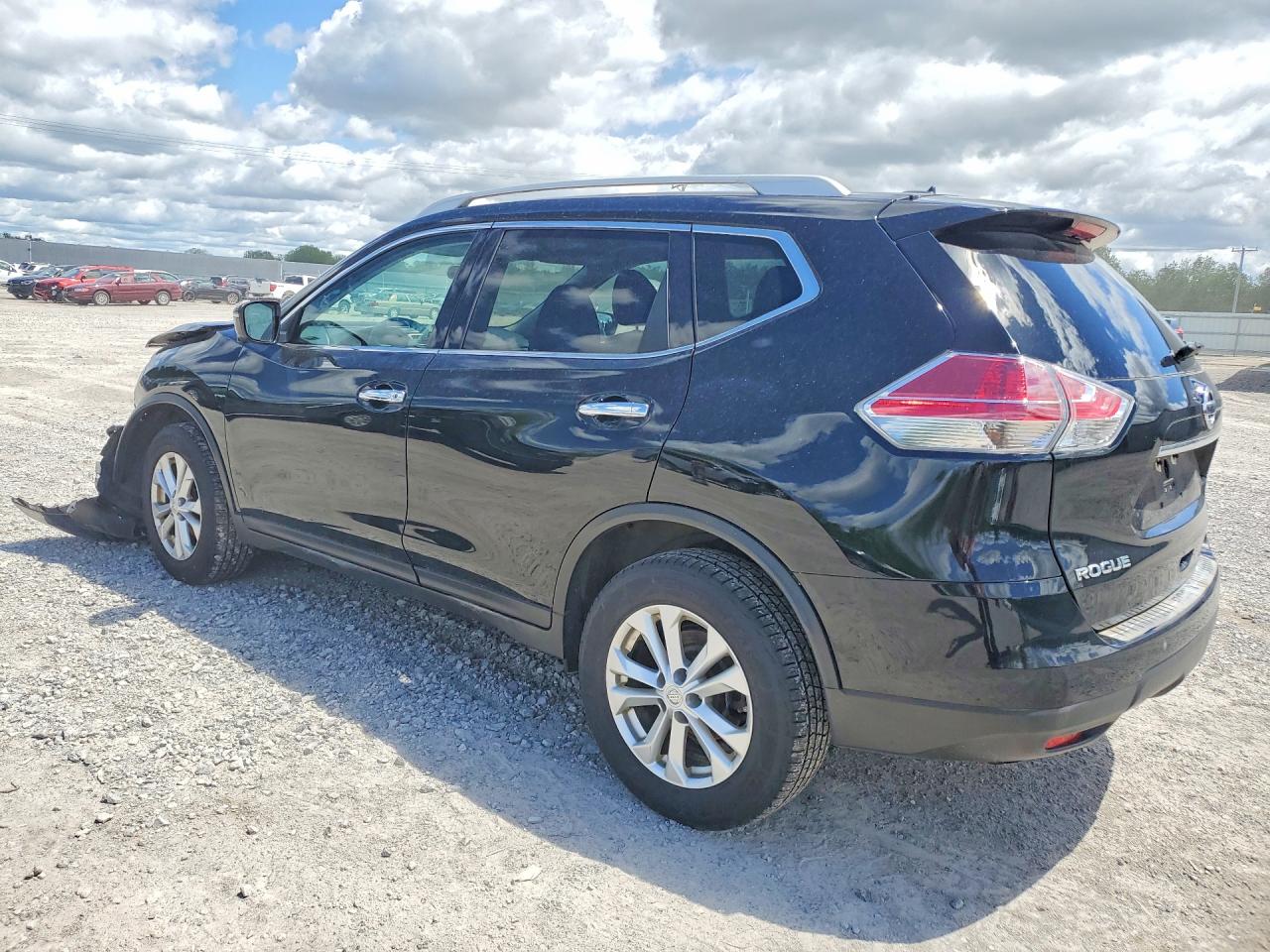 2014 Nissan Rogue Sv Черный vin: 5N1AT2MV4EC870655