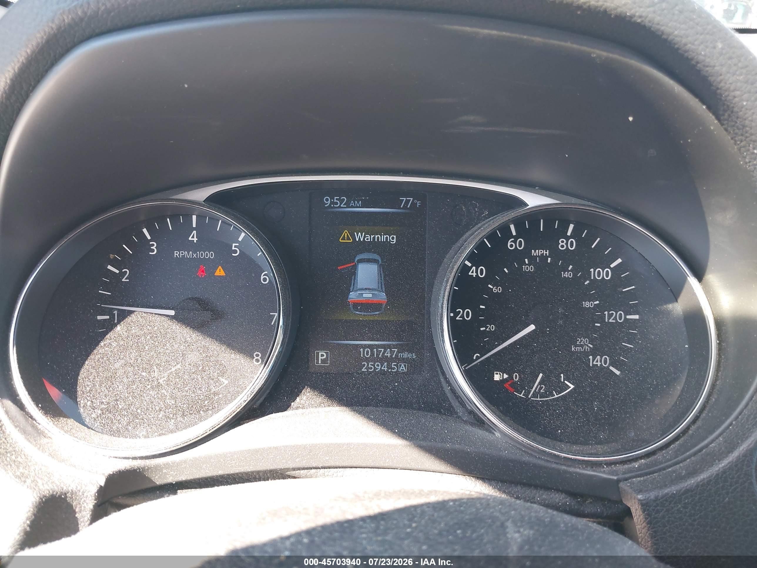 2015 Nissan Rogue Sl White vin: 5N1AT2MV4FC775787