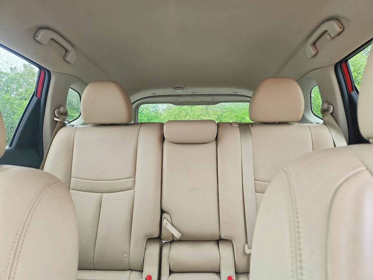 2015 Nissan Rogue Sl Red vin: 5N1AT2MV4FC782013