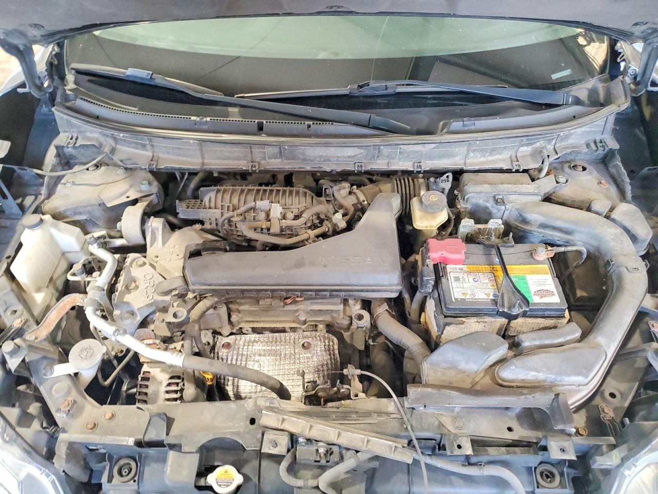 2015 Nissan Rogue Sv Silver vin: 5N1AT2MV4FC787793