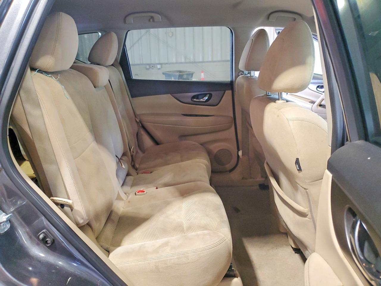 2015 Nissan Rogue Sv Silver vin: 5N1AT2MV4FC787793