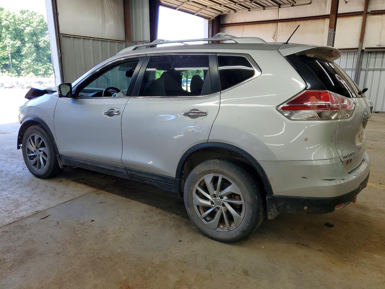 2015 Nissan Rogue Sl Gray vin: 5N1AT2MV4FC794145