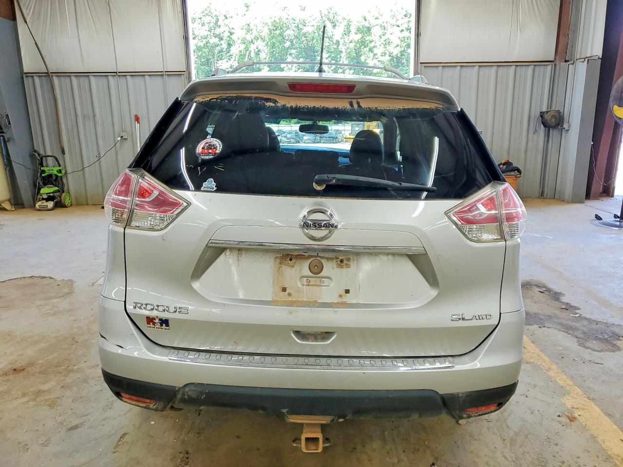 2015 Nissan Rogue Sl Gray vin: 5N1AT2MV4FC794145