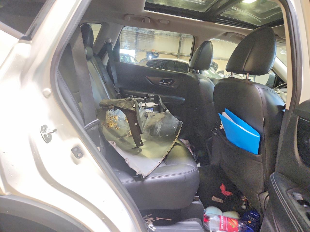 2015 Nissan Rogue Sl White vin: 5N1AT2MV4FC802177