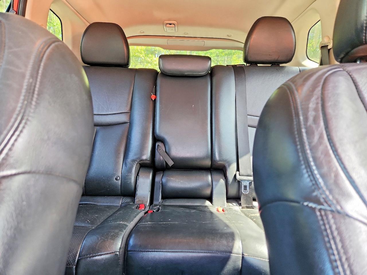 2015 Nissan Rogue Sl Red vin: 5N1AT2MV4FC809386