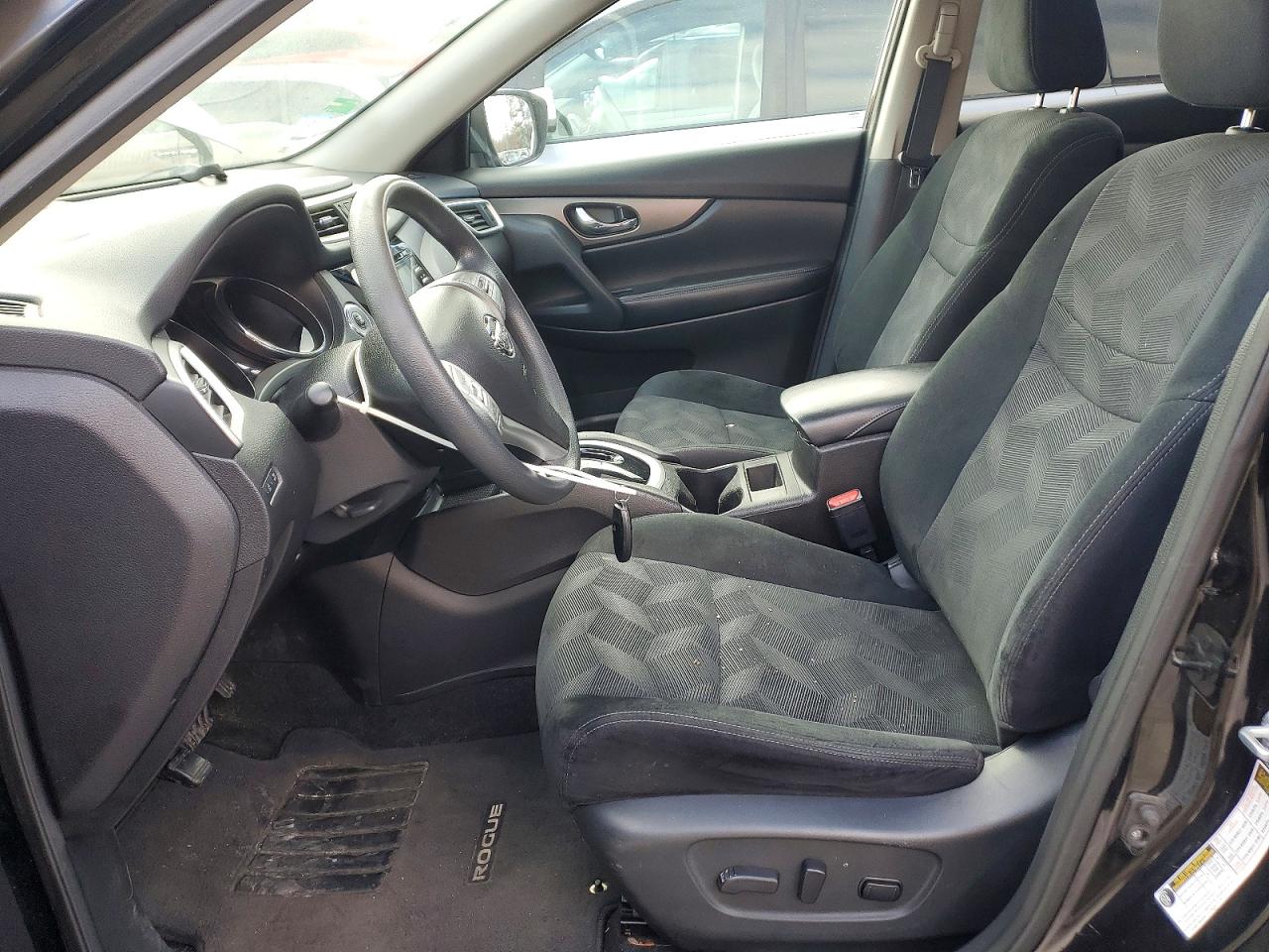 2015 Niss Rogue Sv Black vin: 5N1AT2MV4FC827127