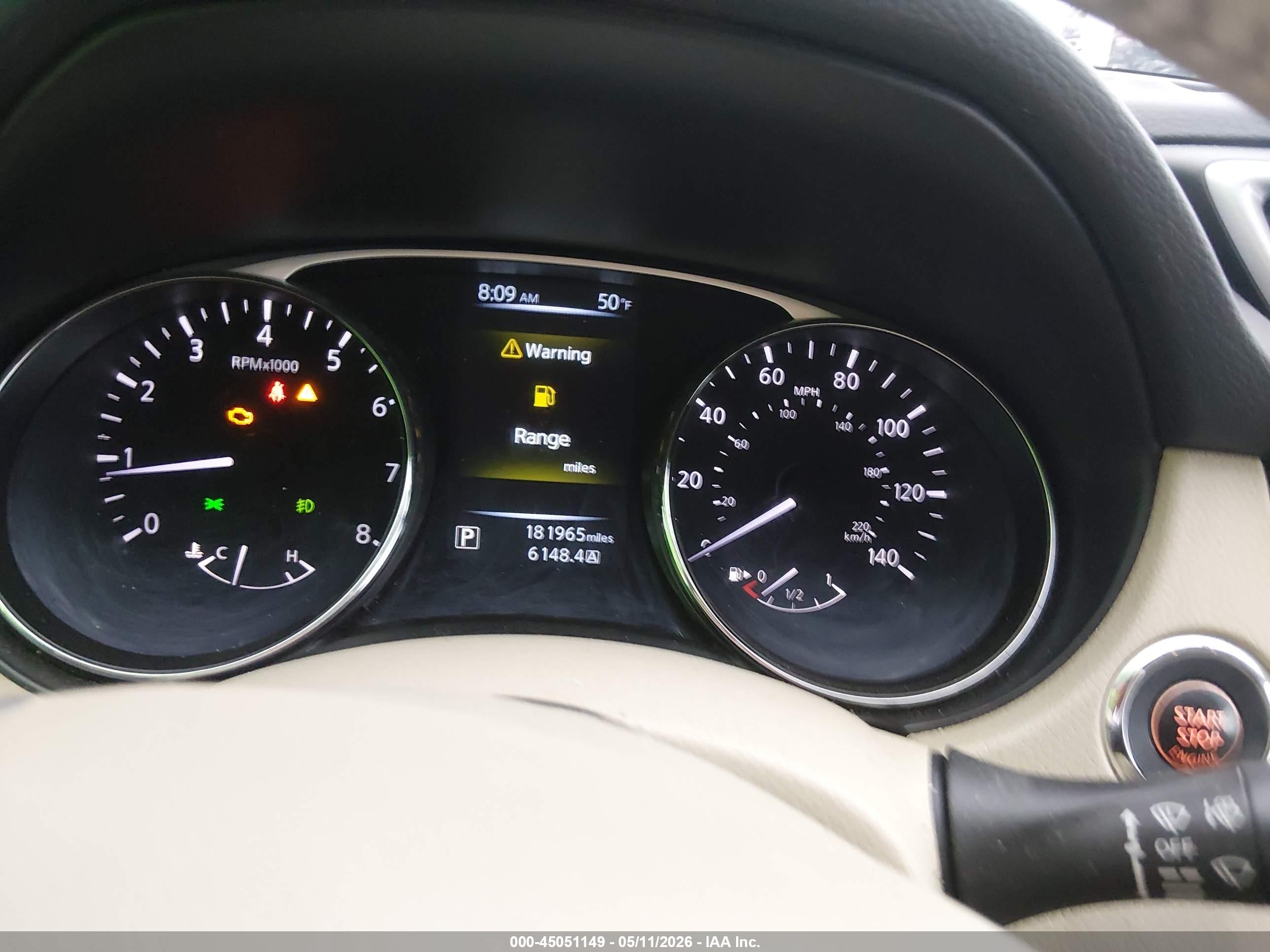2015 Nissan Rogue Sl White vin: 5N1AT2MV4FC867479