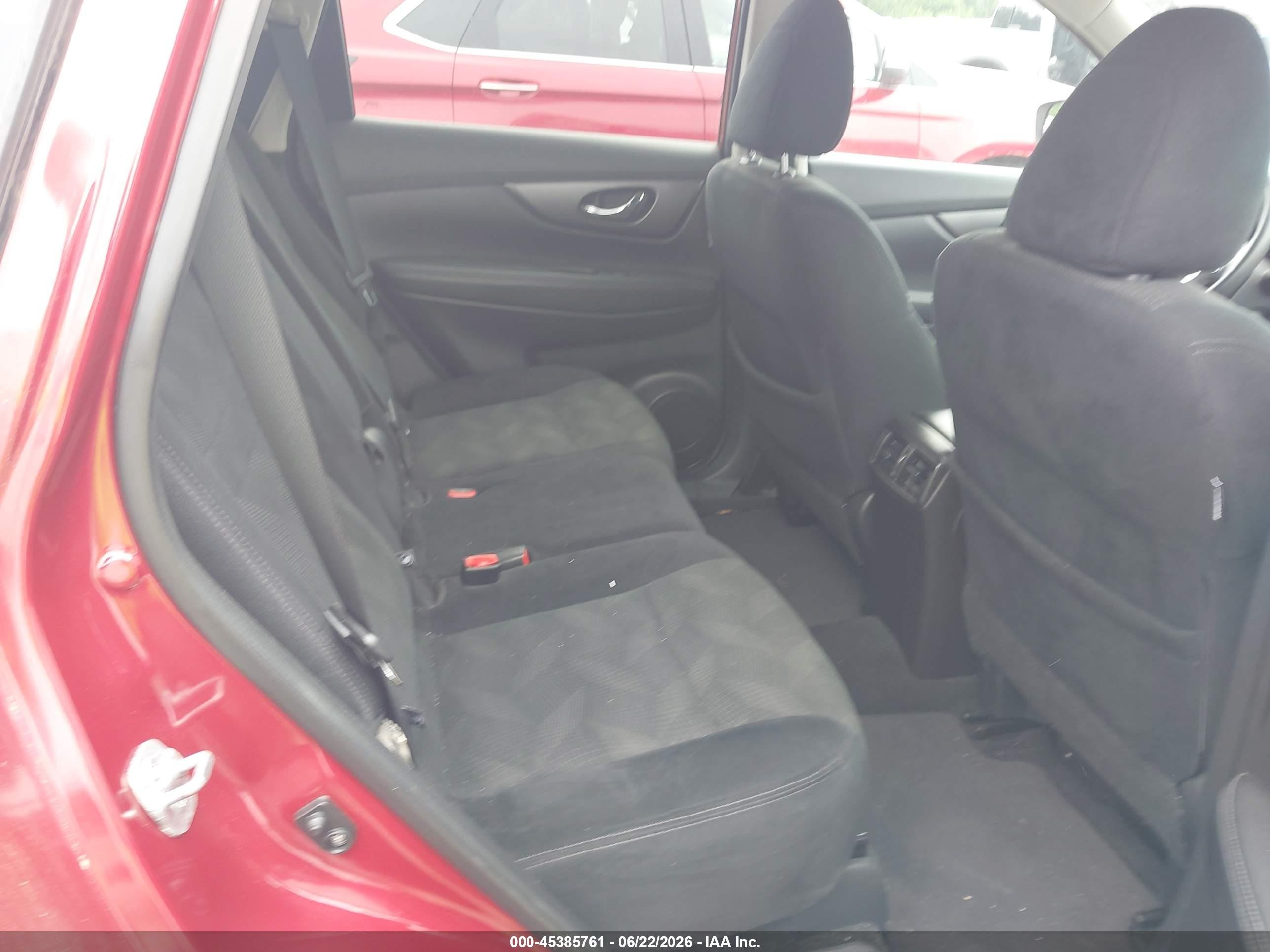2015 Nissan Rogue Sv Red vin: 5N1AT2MV4FC883682