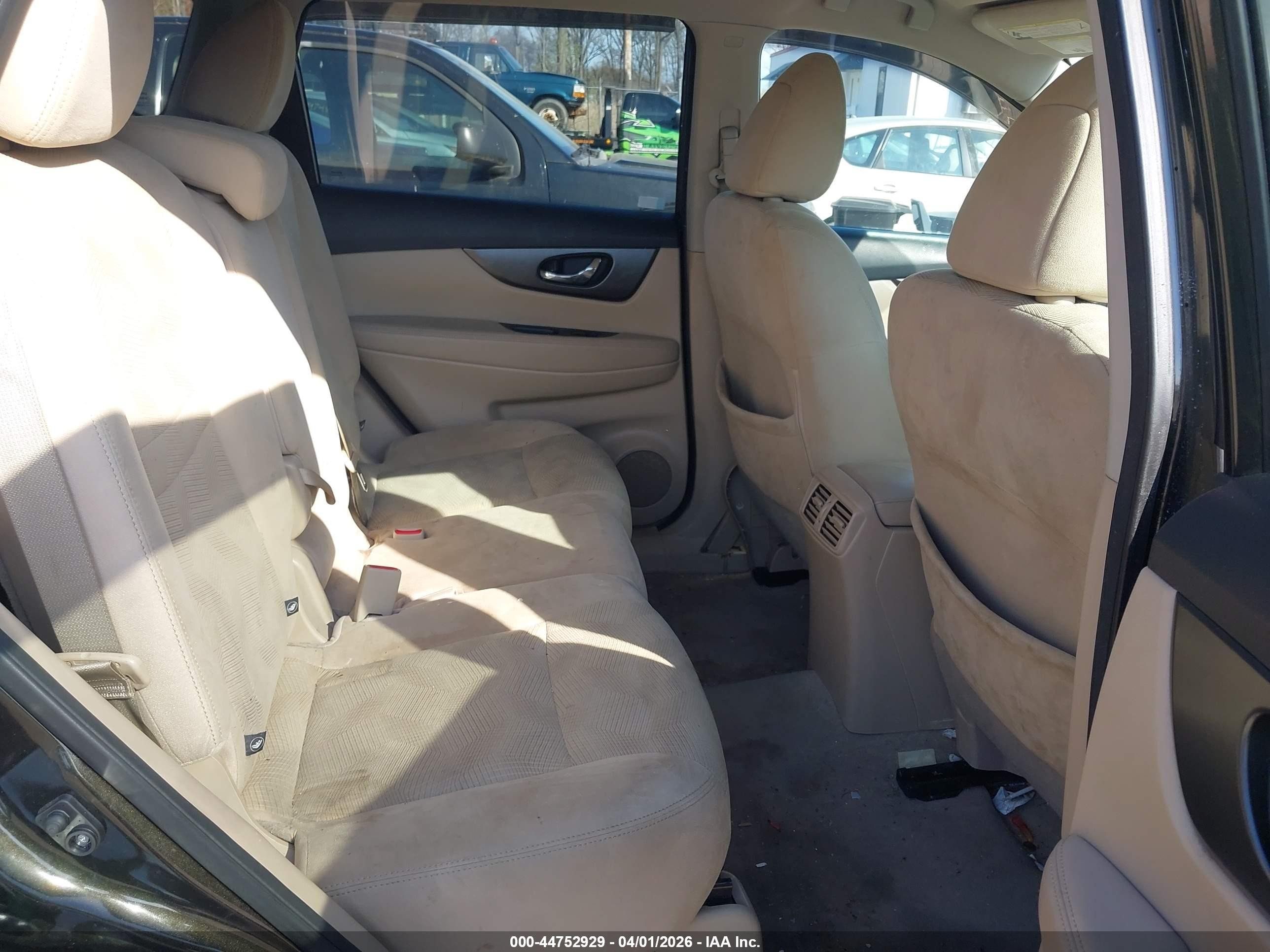2015 Nissan Rogue Sv Dark Brown vin: 5N1AT2MV4FC891233