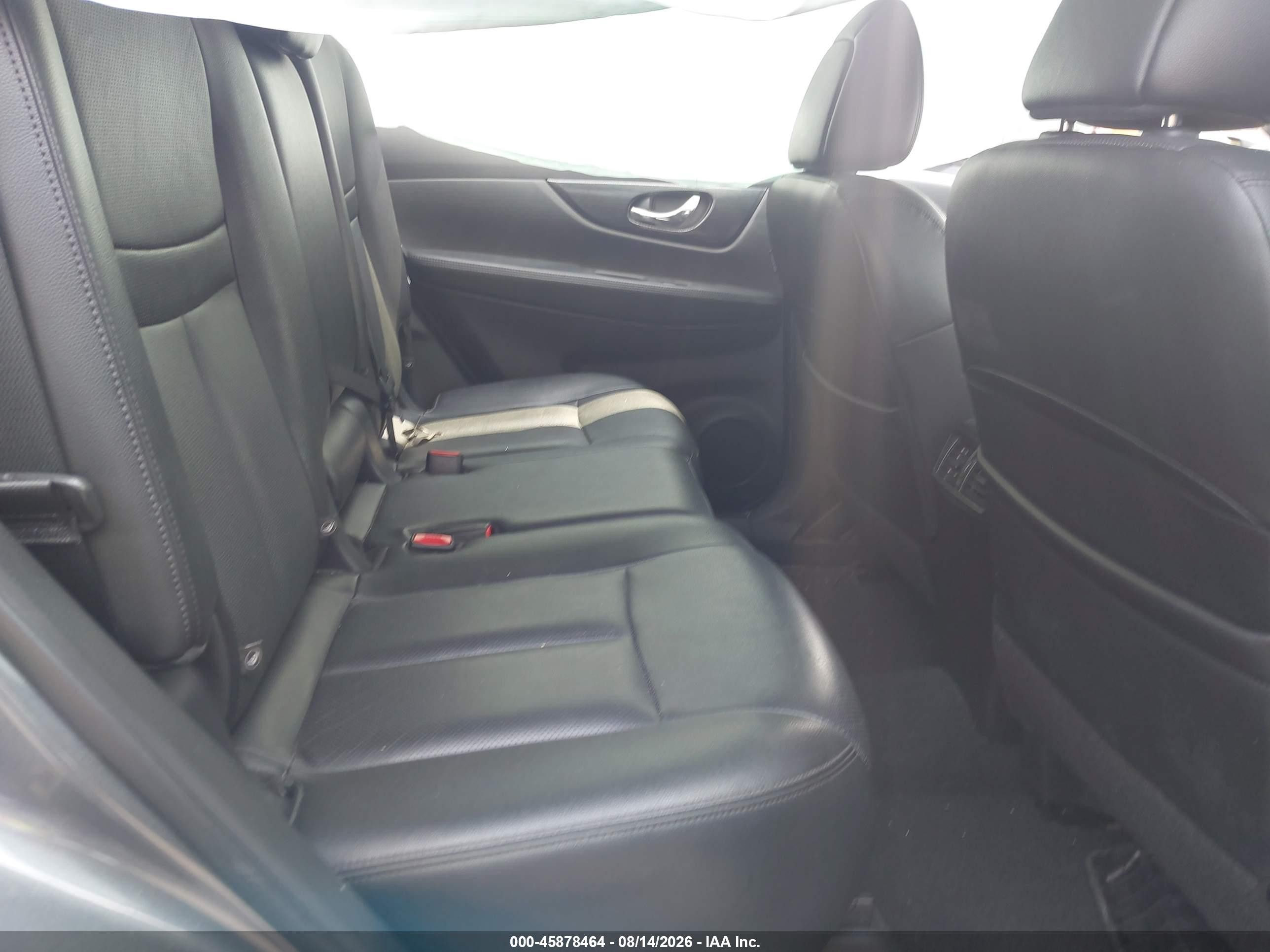 2015 Nissan Rogue Sl Silver vin: 5N1AT2MV4FC897260